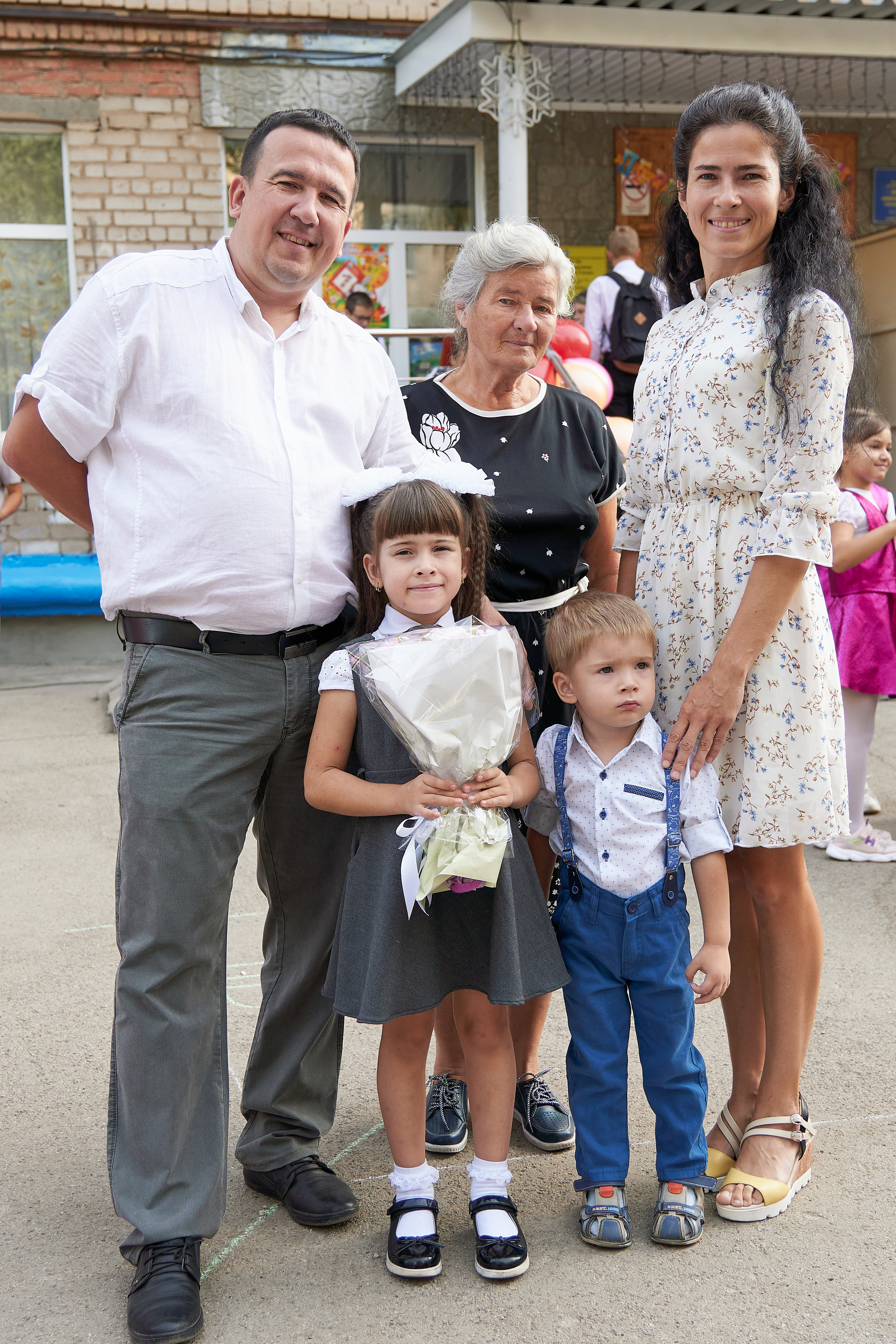 День знаний. 1 сентября. Семейный фотограф Владимир Просвиркин. г. Самара