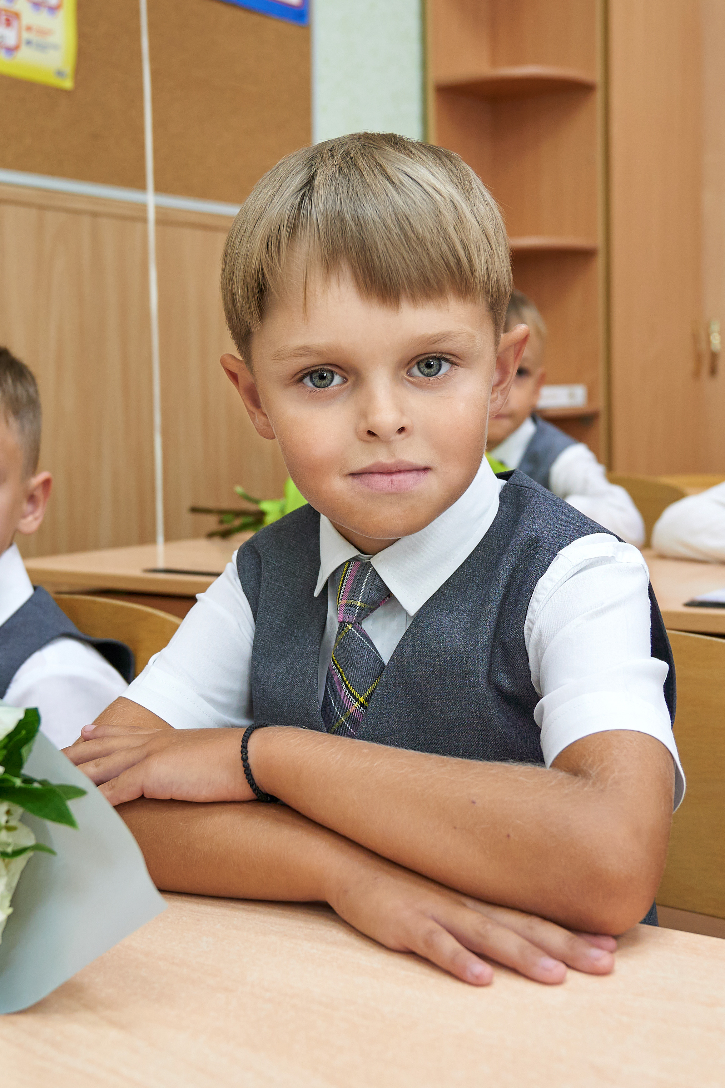 День знаний. 1 сентября. Семейный фотограф Владимир Просвиркин. г. Самара