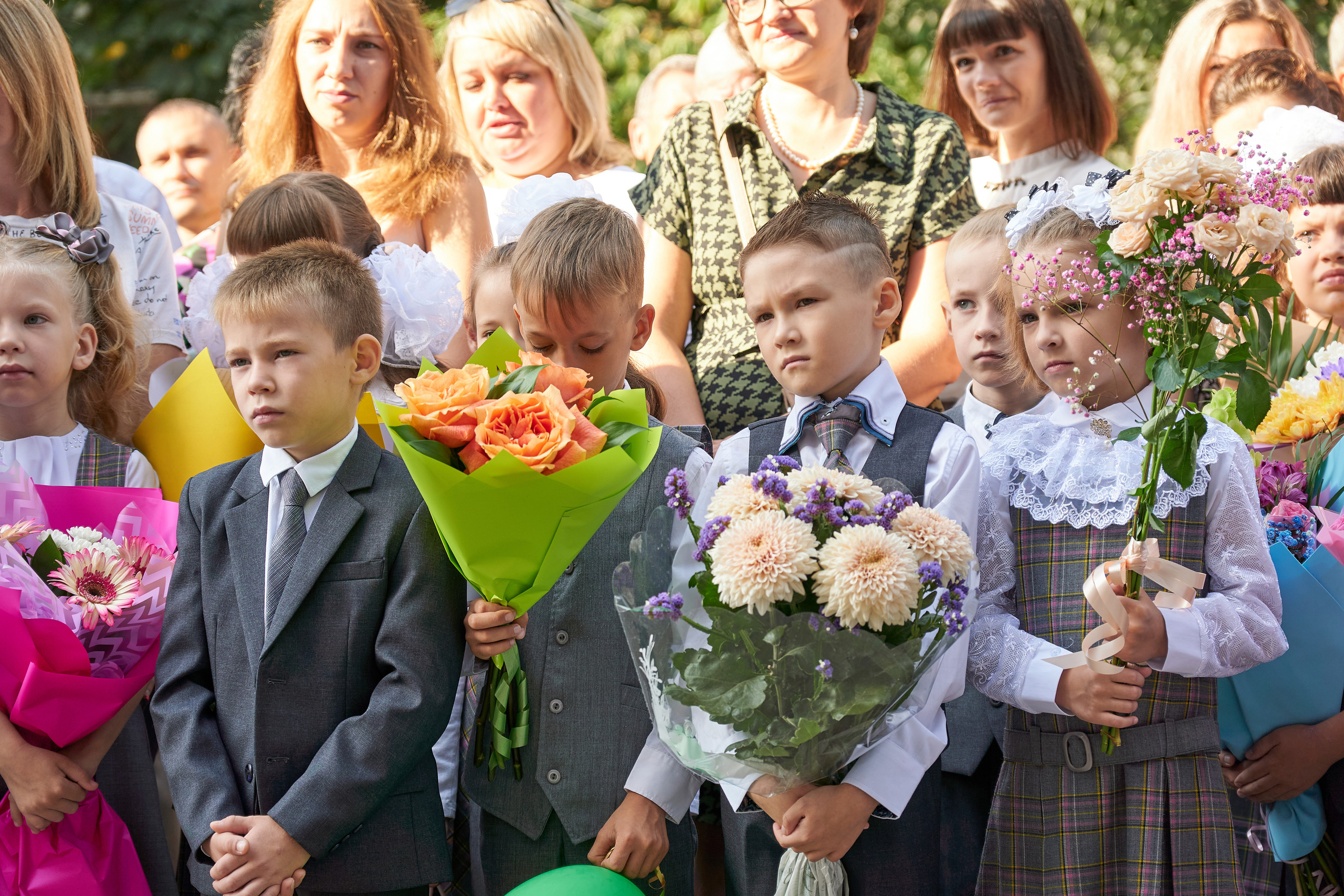 День знаний. 1 сентября. Семейный фотограф Владимир Просвиркин. г. Самара
