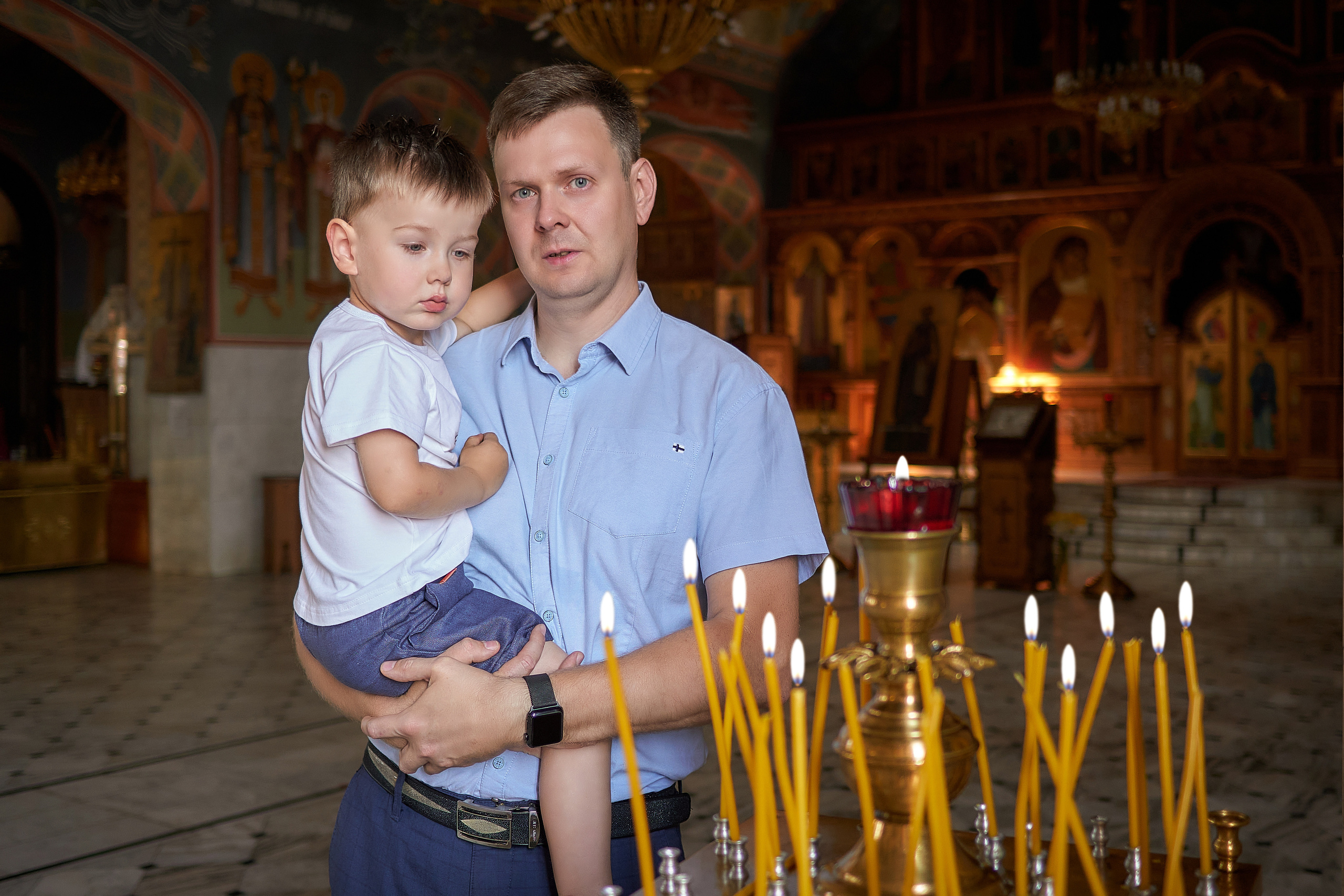 Съёмки в храмах и церквях. Семейный фотограф Владимир Просвиркин. г. Самара