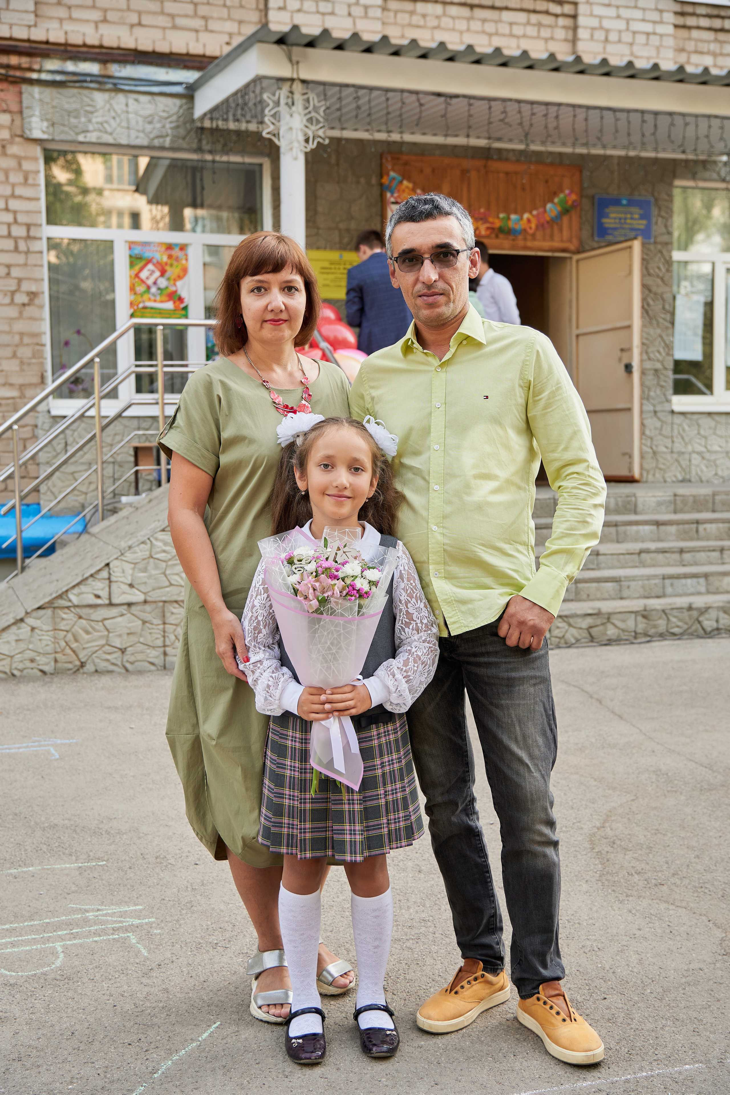 День знаний. 1 сентября. Семейный фотограф Владимир Просвиркин. г. Самара