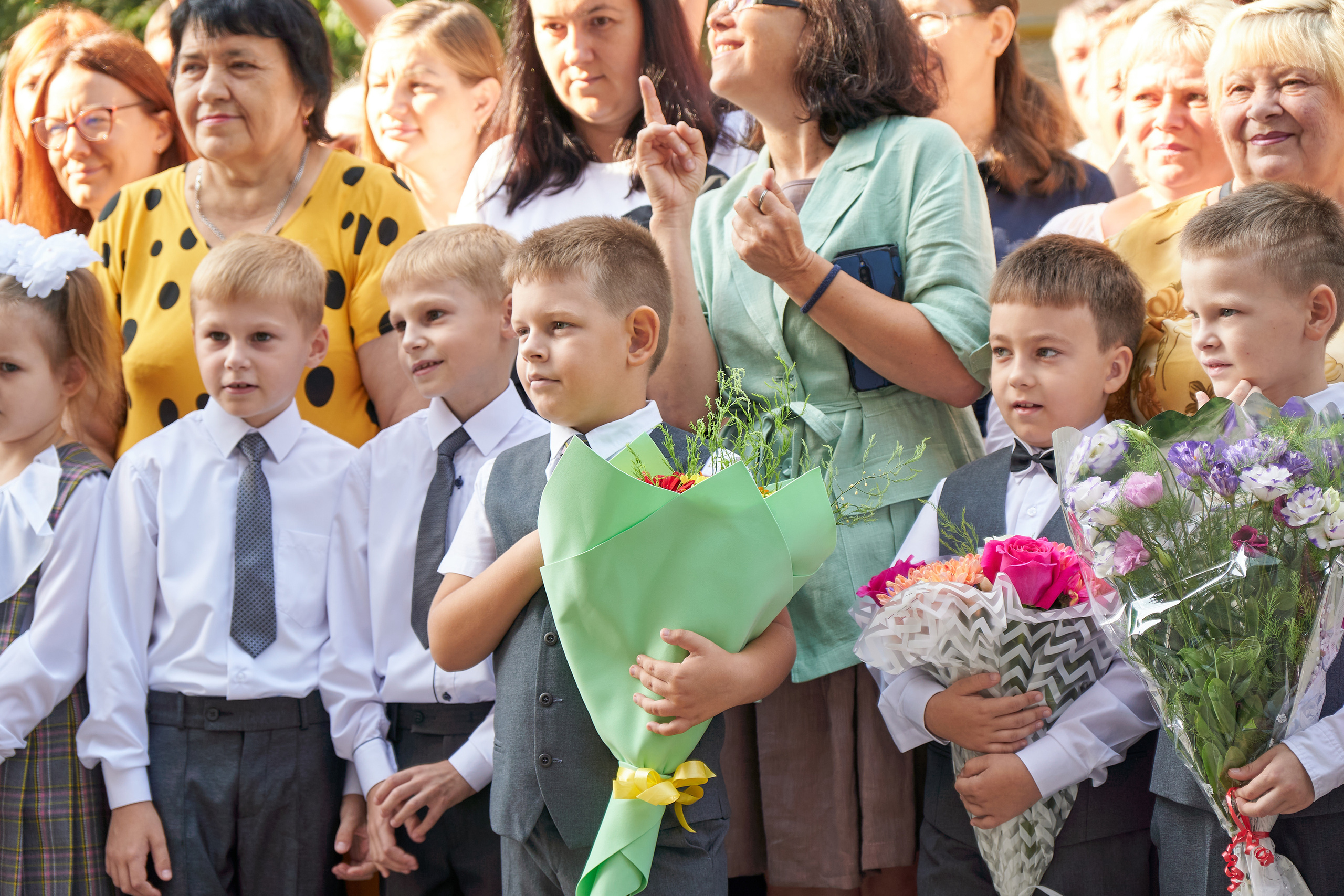 День знаний. 1 сентября. Семейный фотограф Владимир Просвиркин. г. Самара