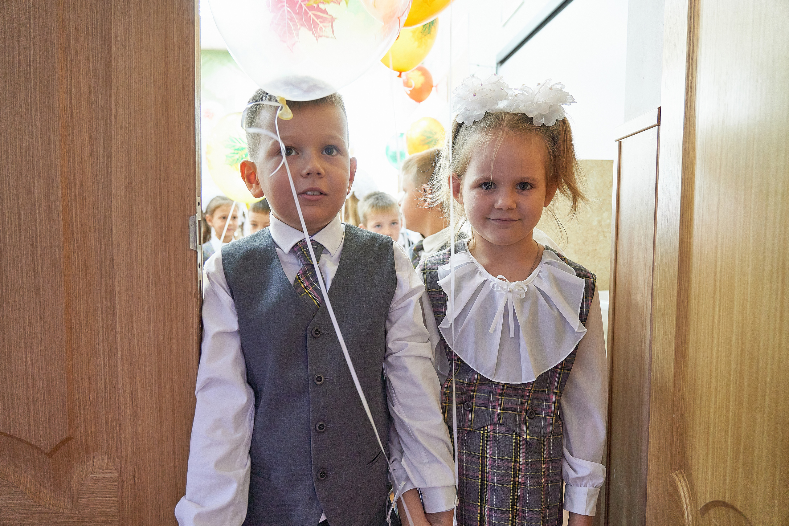 День знаний. 1 сентября. Семейный фотограф Владимир Просвиркин. г. Самара