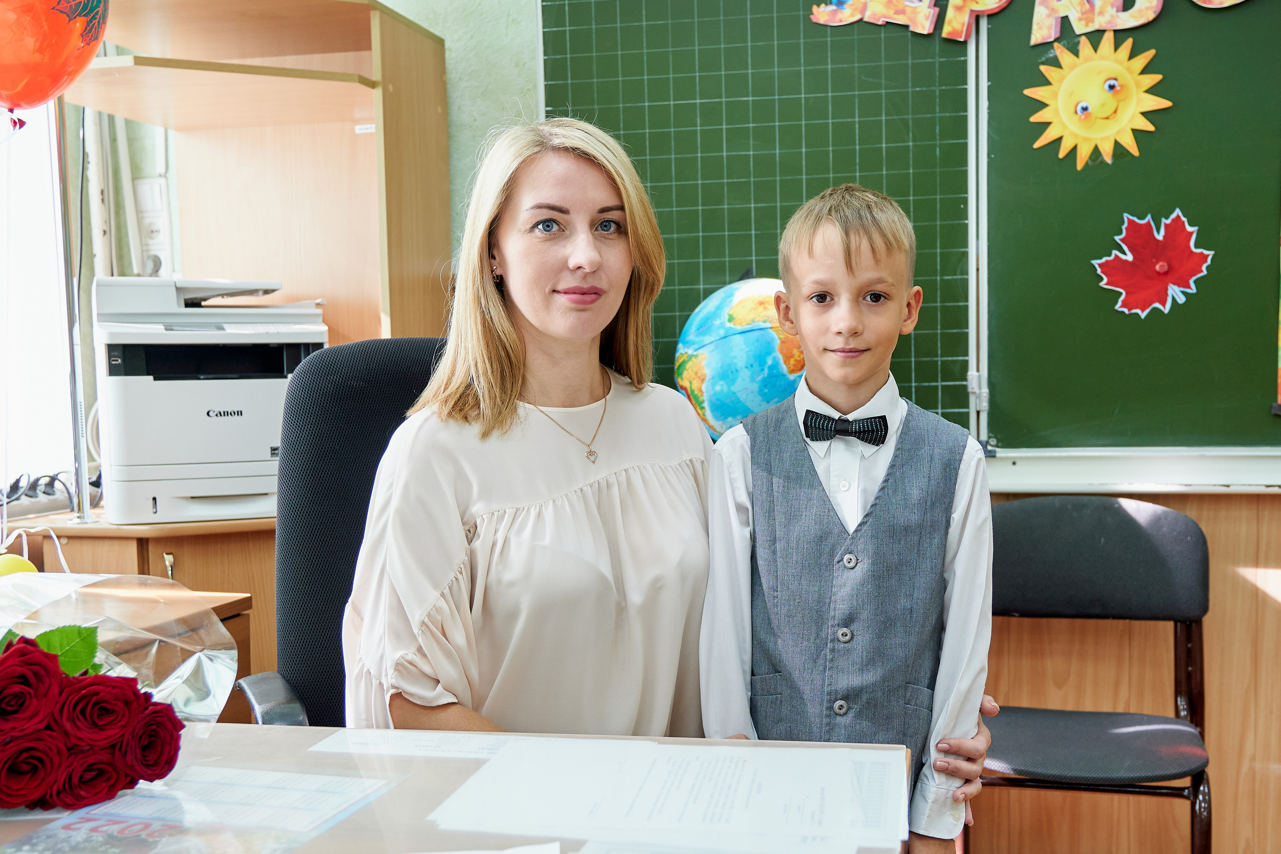 День знаний. 1 сентября. Семейный фотограф Владимир Просвиркин. г. Самара