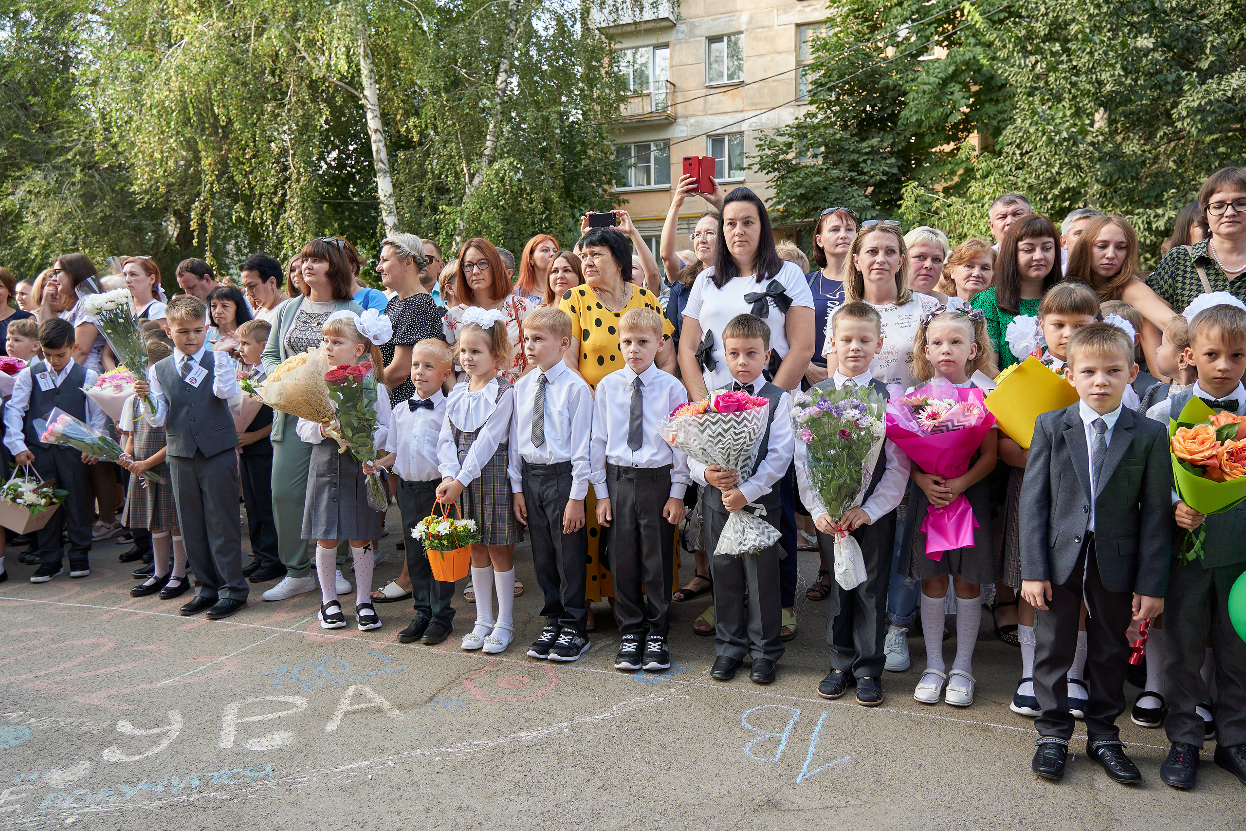 День знаний. 1 сентября. Семейный фотограф Владимир Просвиркин. г. Самара