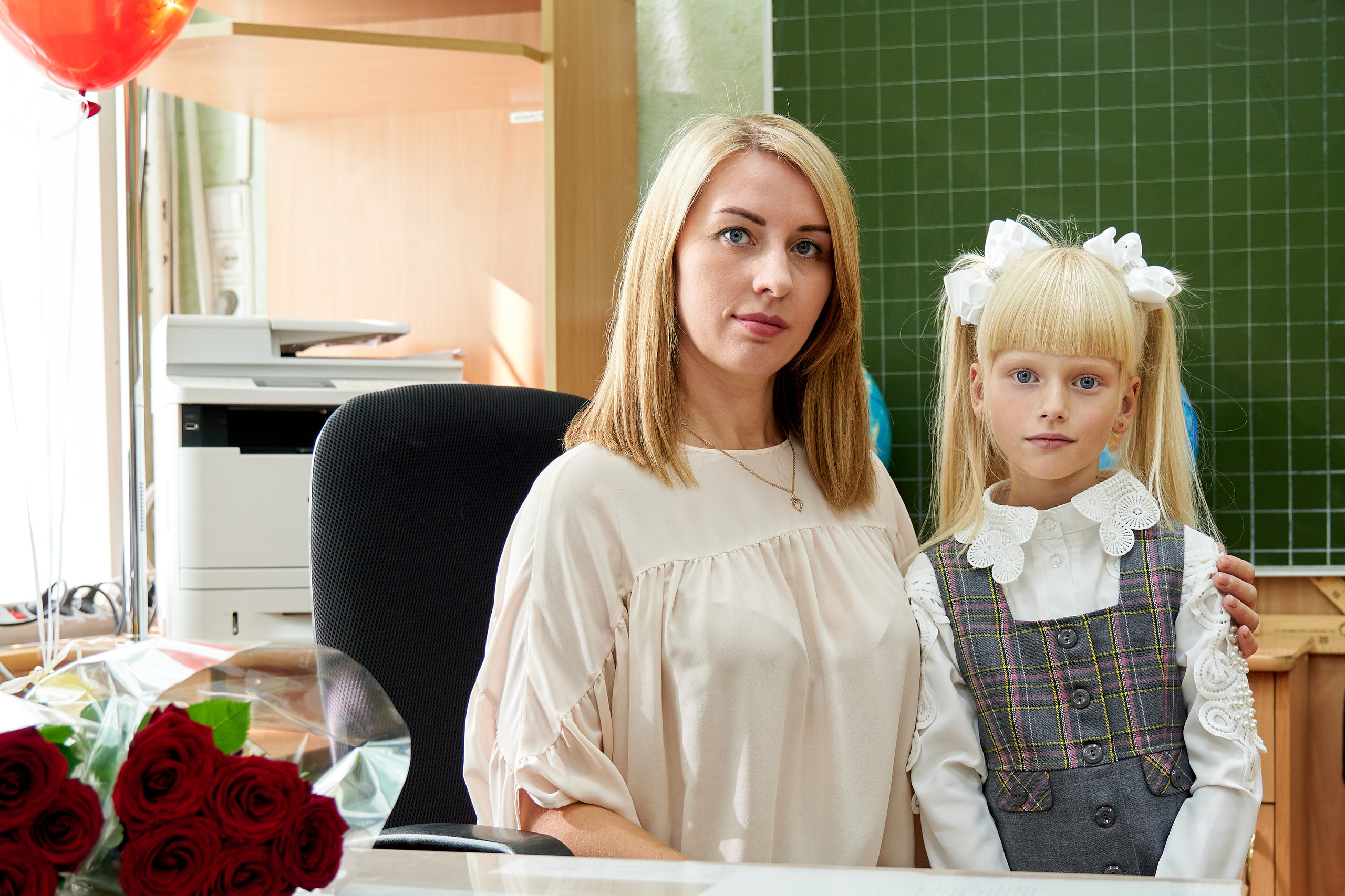 День знаний. 1 сентября. Семейный фотограф Владимир Просвиркин. г. Самара