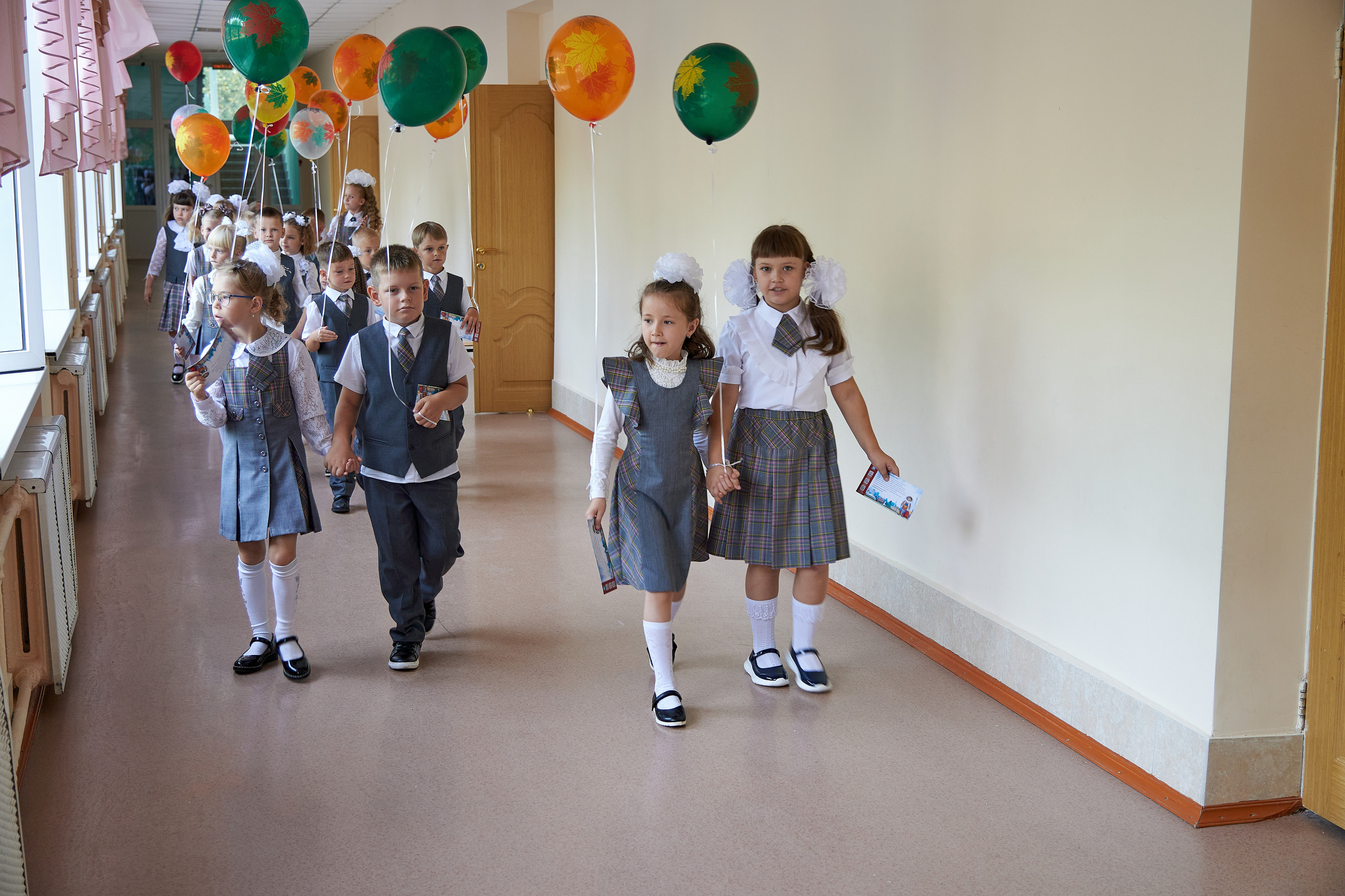 День знаний. 1 сентября. Семейный фотограф Владимир Просвиркин. г. Самара