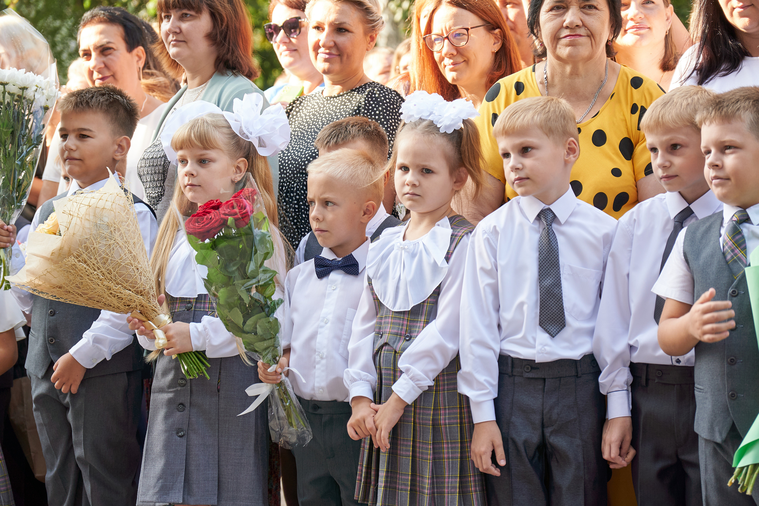 День знаний. 1 сентября. Семейный фотограф Владимир Просвиркин. г. Самара
