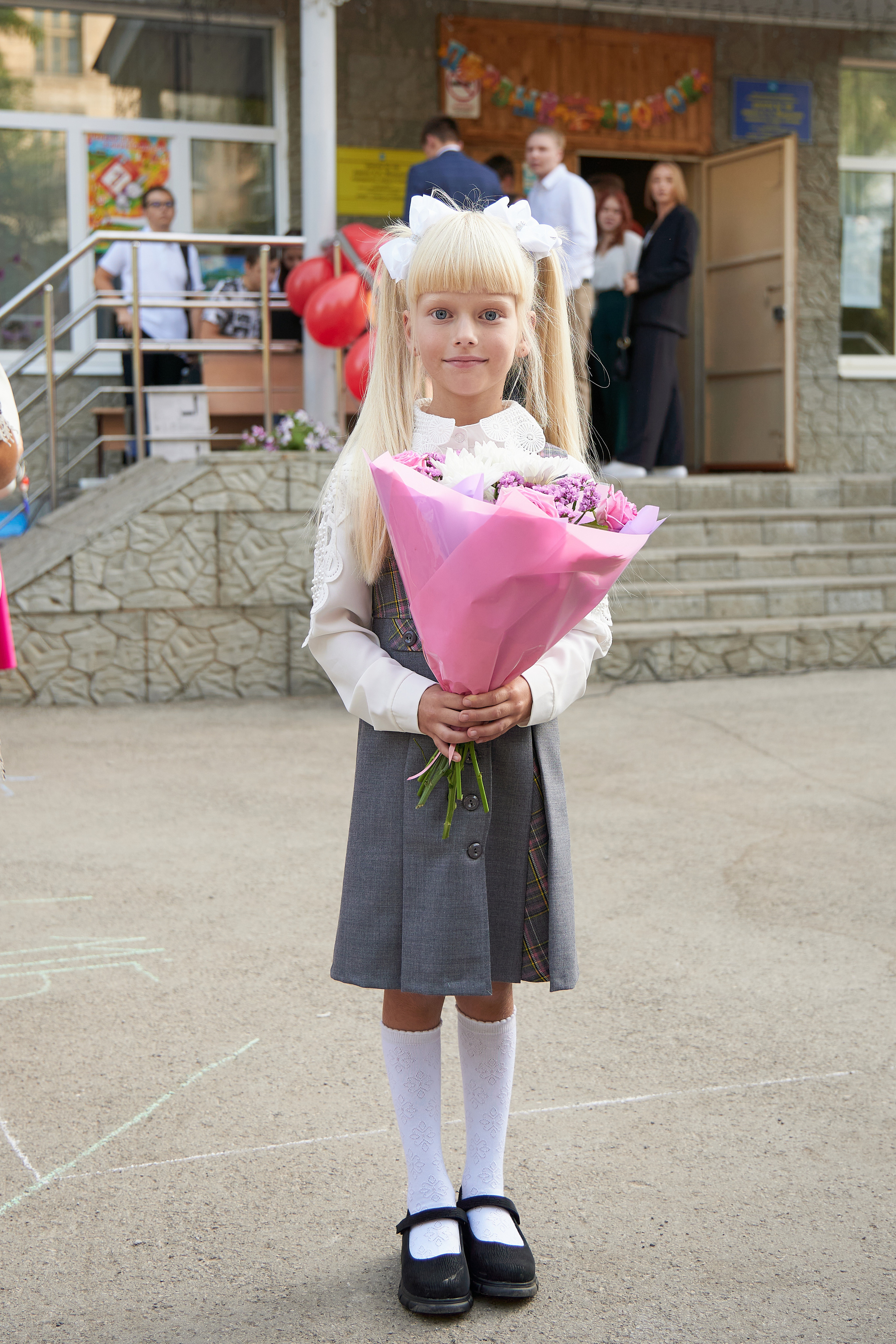 День знаний. 1 сентября. Семейный фотограф Владимир Просвиркин. г. Самара