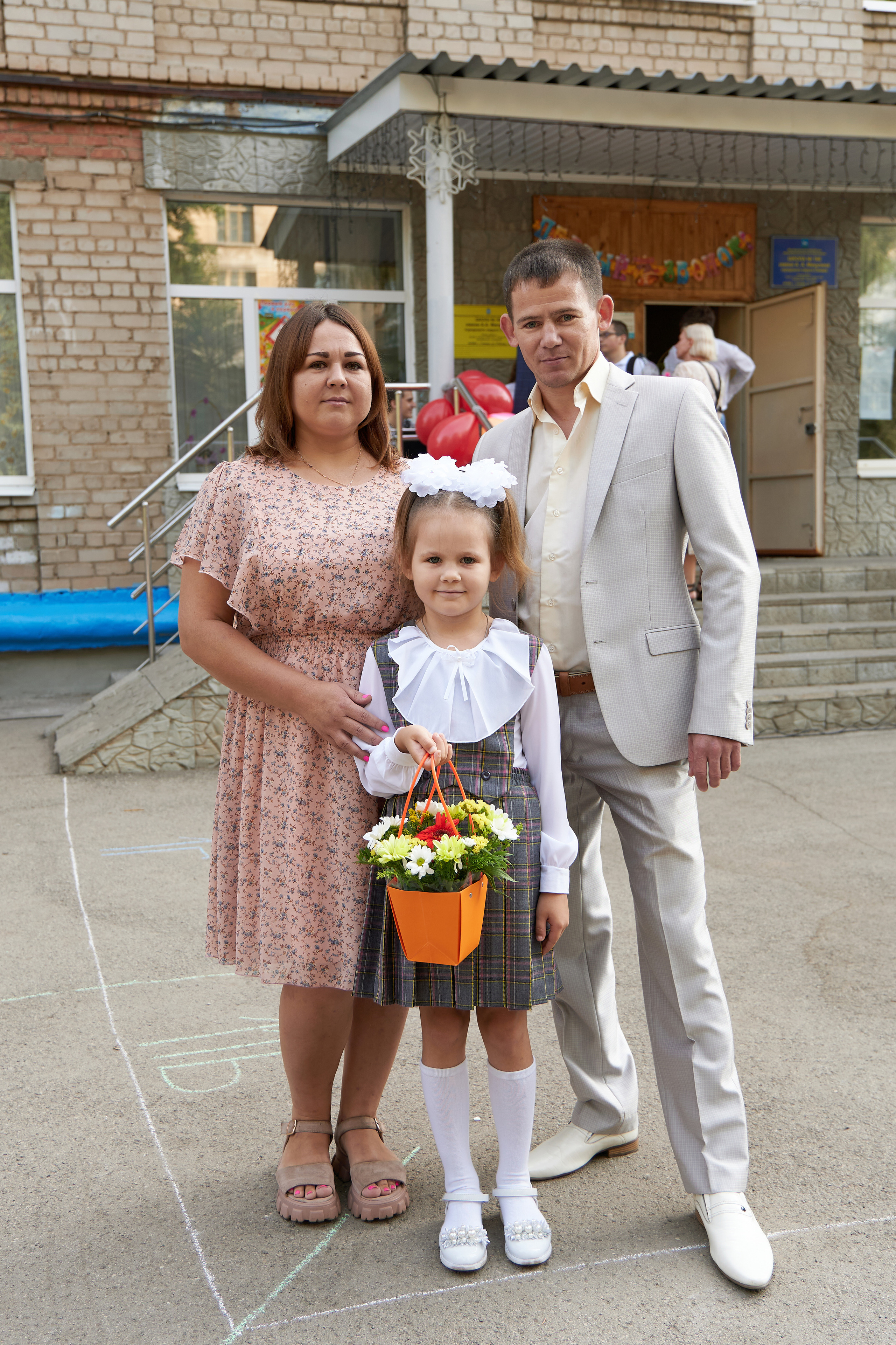 День знаний. 1 сентября. Семейный фотограф Владимир Просвиркин. г. Самара