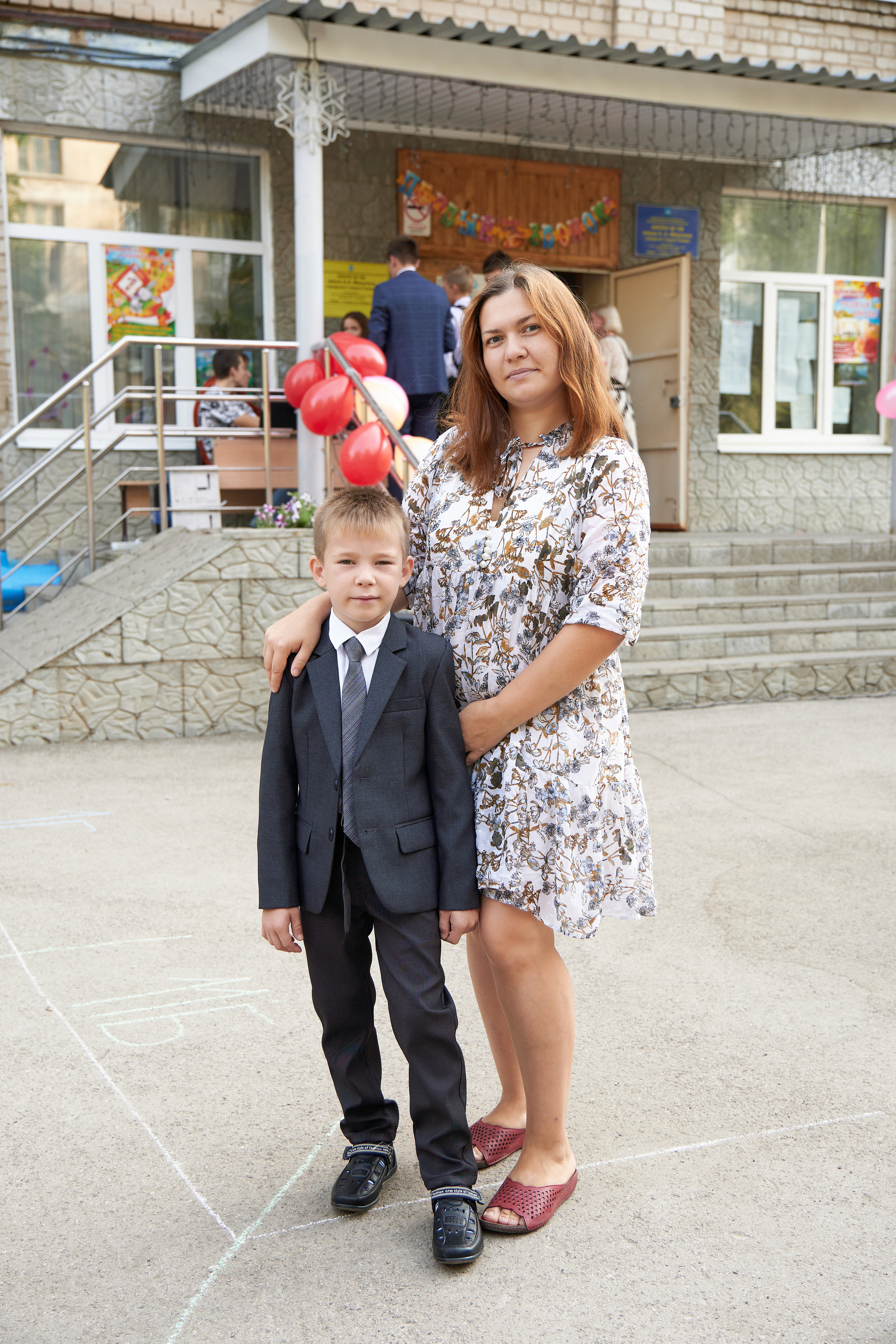 День знаний. 1 сентября. Семейный фотограф Владимир Просвиркин. г. Самара