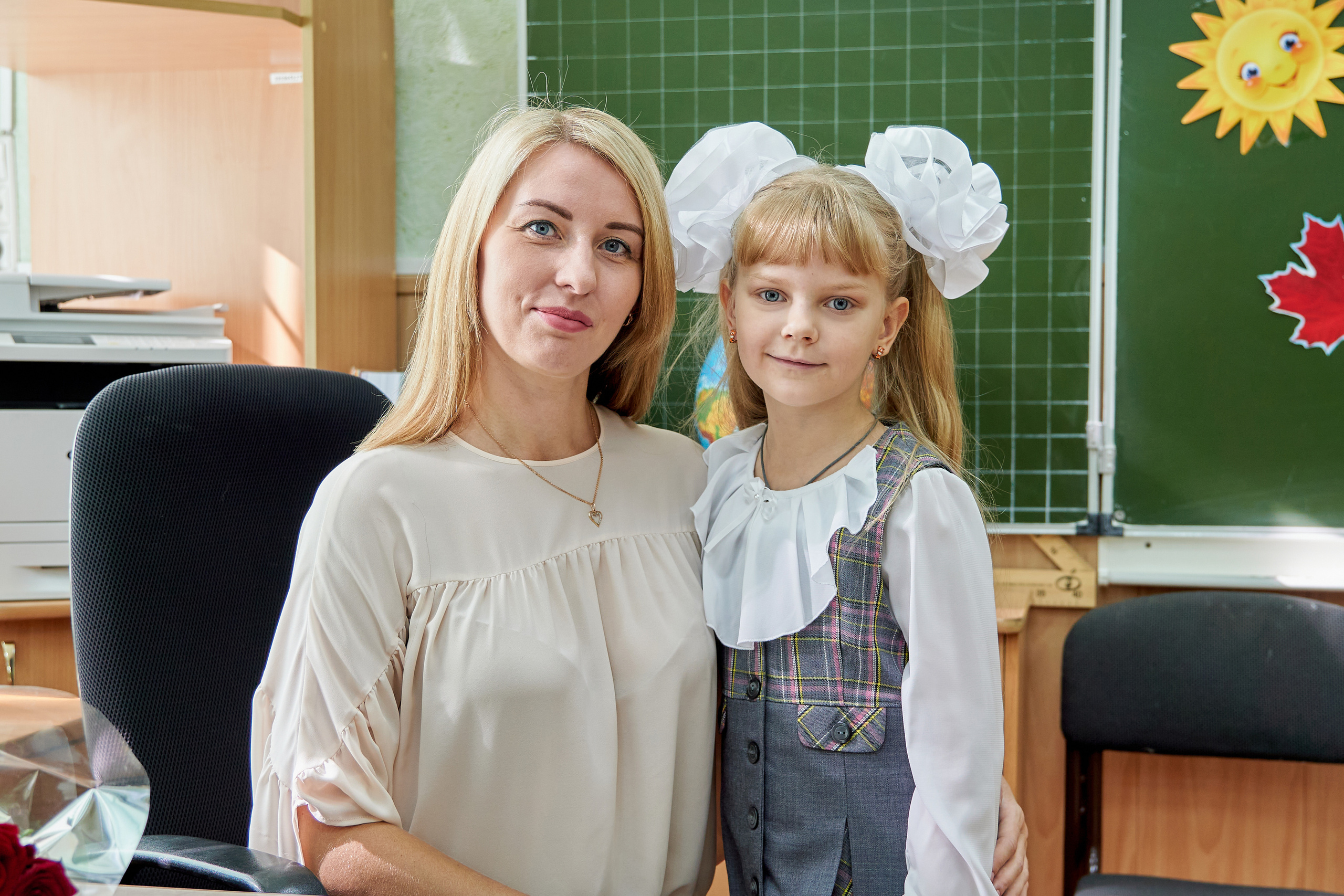 День знаний. 1 сентября. Семейный фотограф Владимир Просвиркин. г. Самара