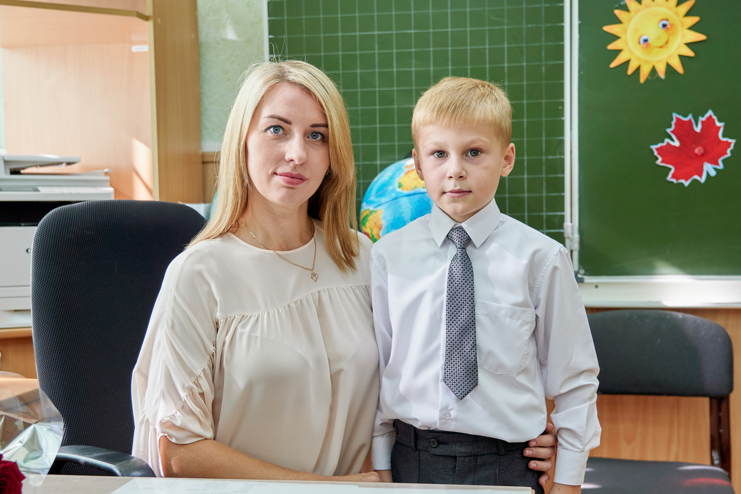 День знаний. 1 сентября. Семейный фотограф Владимир Просвиркин. г. Самара