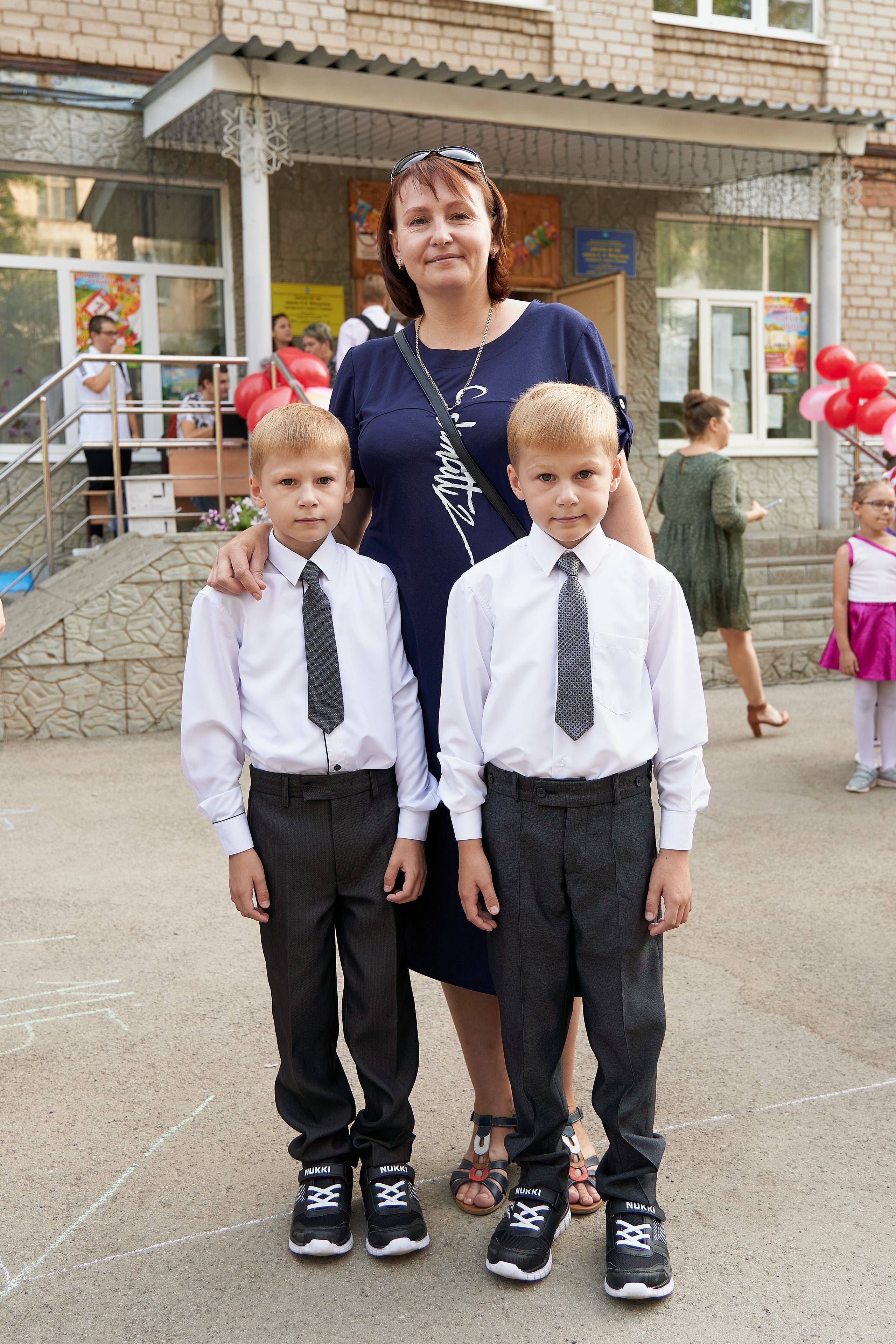 День знаний. 1 сентября. Семейный фотограф Владимир Просвиркин. г. Самара
