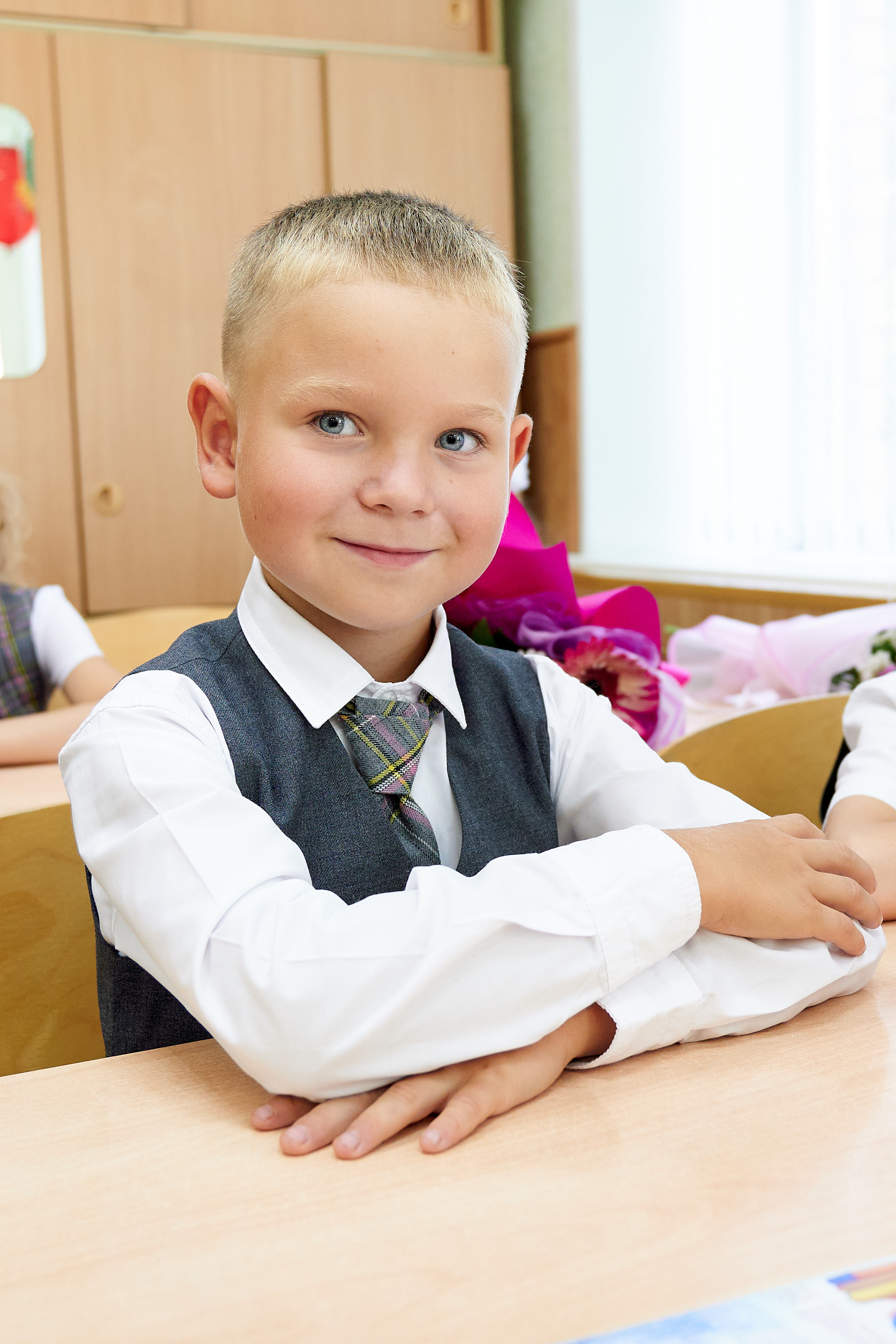 День знаний. 1 сентября. Семейный фотограф Владимир Просвиркин. г. Самара