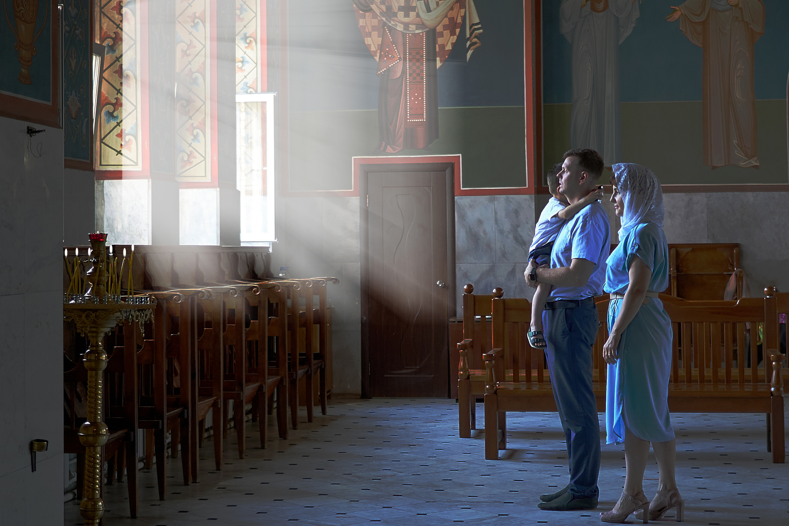 Съёмки в храмах и церквях. Семейный фотограф Владимир Просвиркин. г. Самара