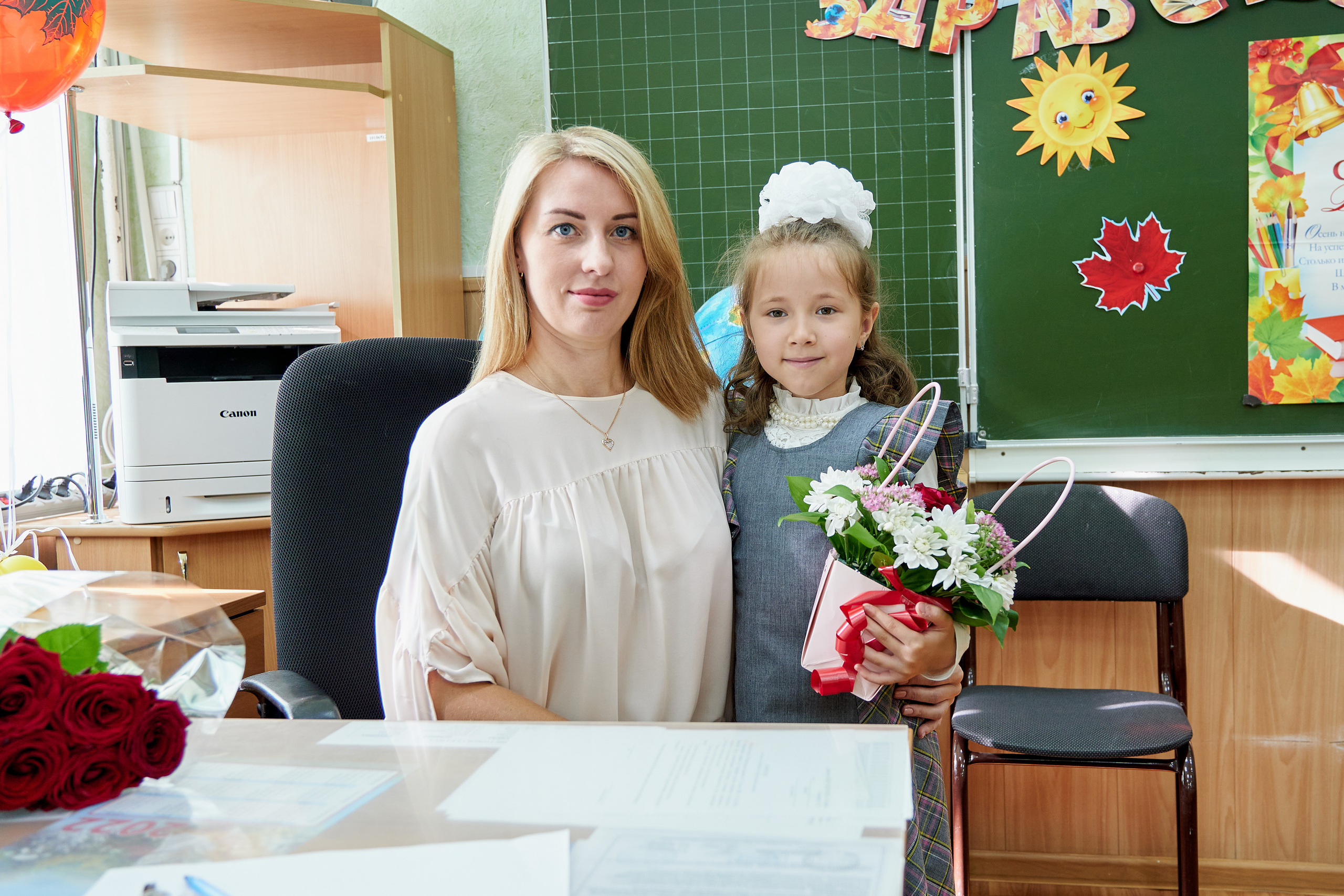 День знаний. 1 сентября. Семейный фотограф Владимир Просвиркин. г. Самара