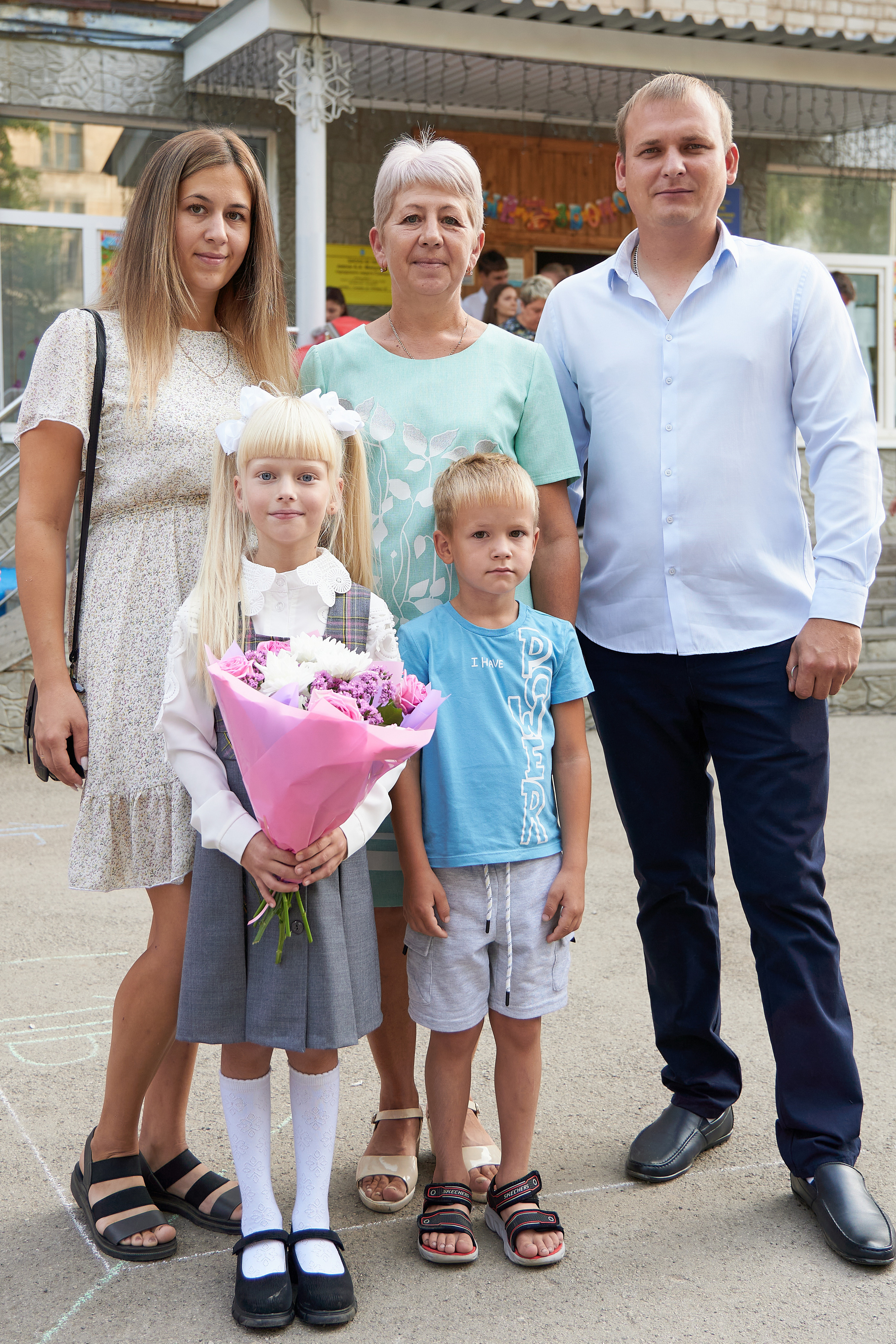 День знаний. 1 сентября. Семейный фотограф Владимир Просвиркин. г. Самара
