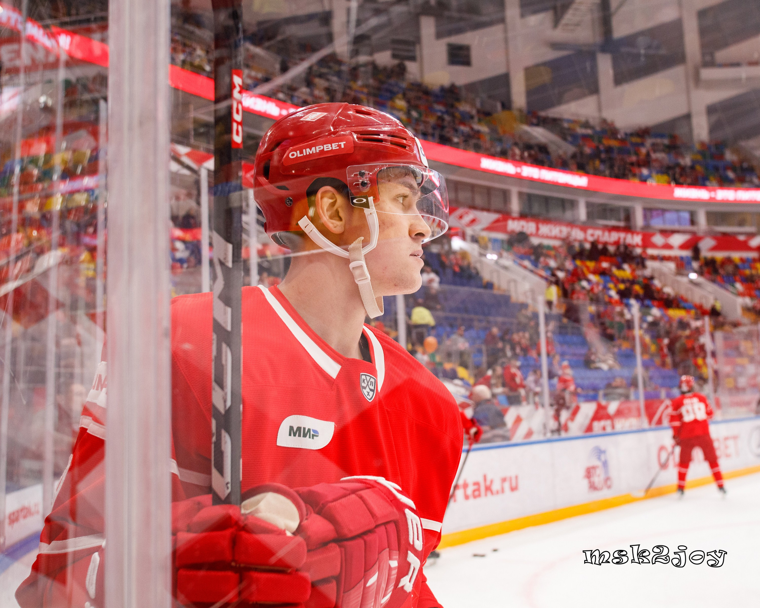Фоторепортаж. КХЛ. Спартак (Москва) — Ак Барс Казань. Михаил Тоцкий портретный и репортажный фотограф в Москве