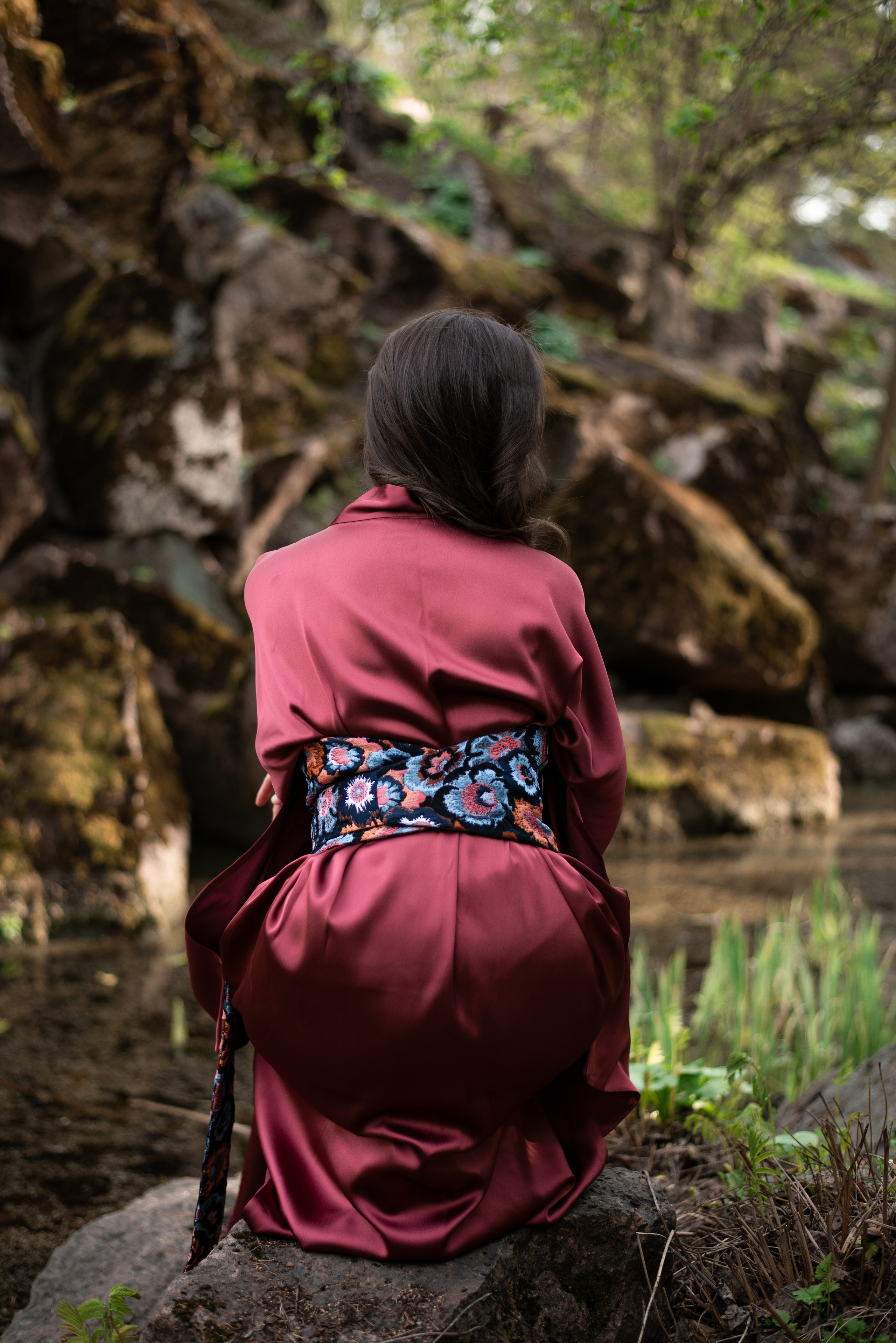 Женская фотосессия в Ботаническом саду МГУ. Фотограф • Фототерапевт г. Москва