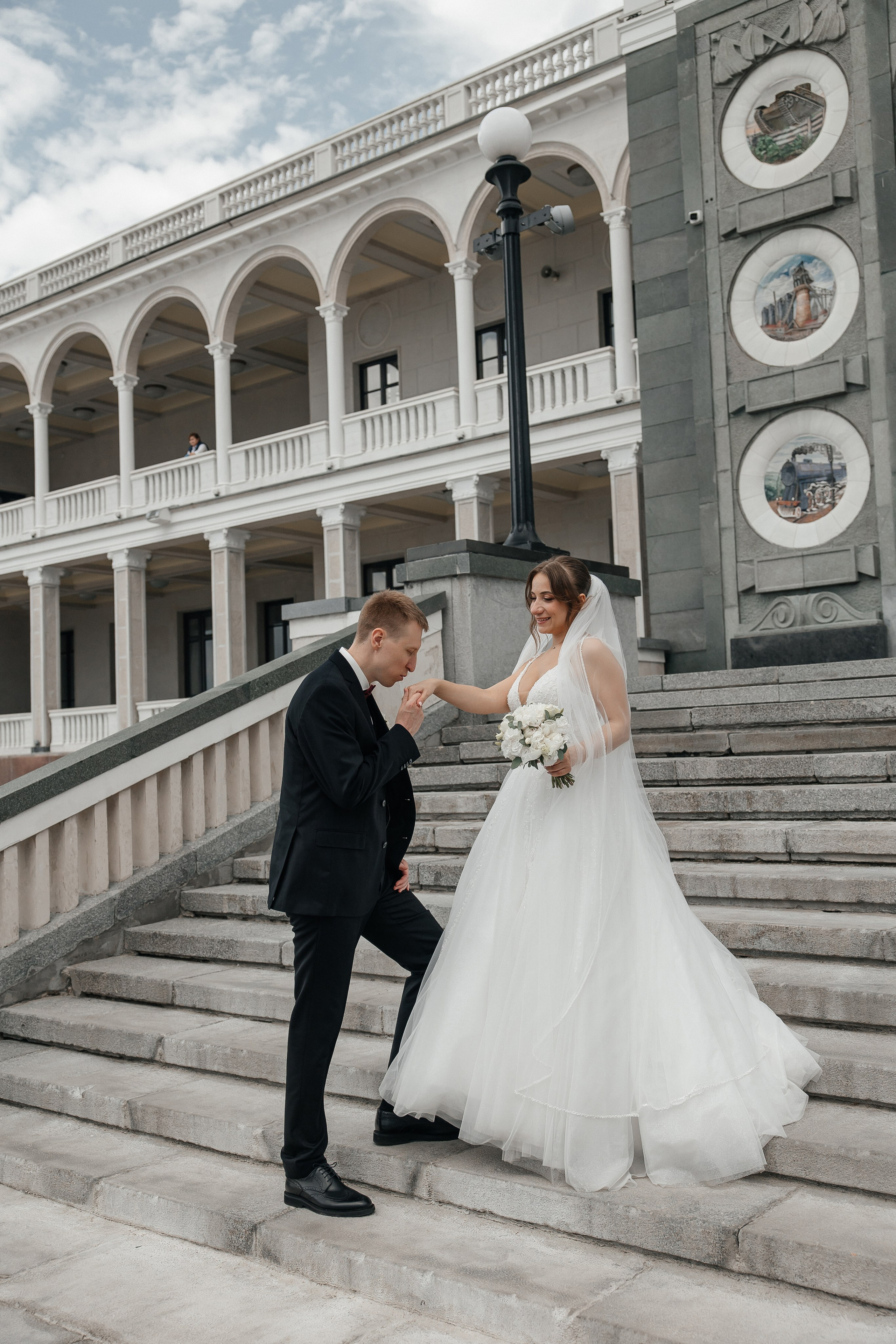 Свадебная прогулка на Северном речном вокзале