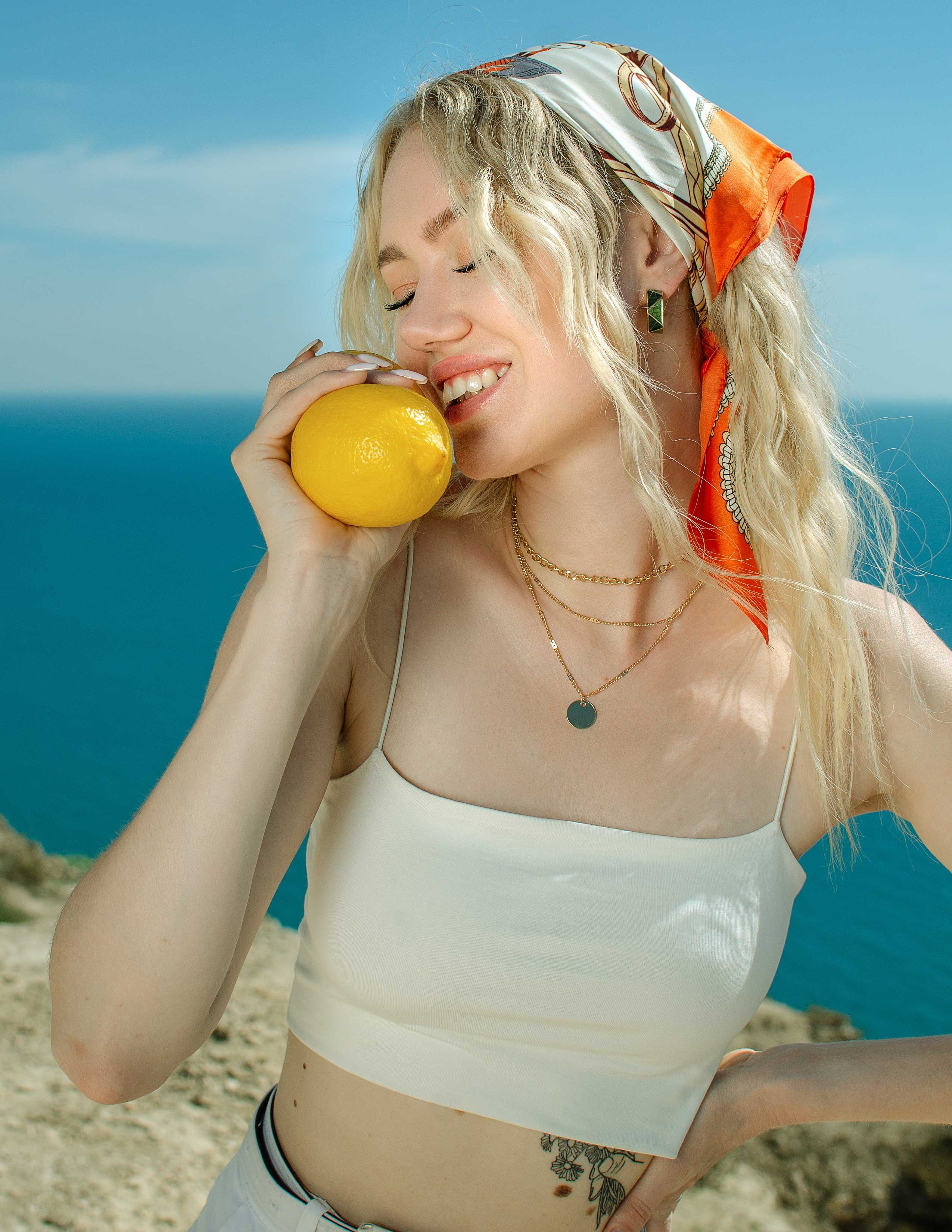 Яркое «Лимонное лето». Пашунеску Ксения: Фотограф | Фотосессия в Анапе