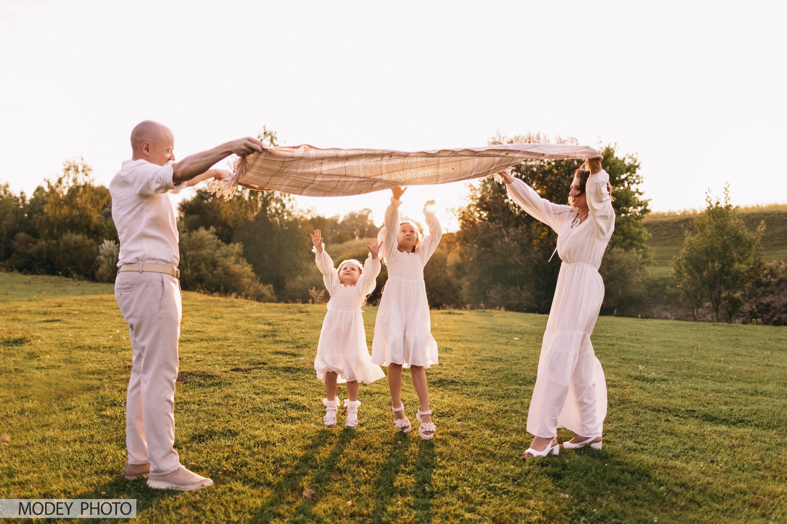 Классная семейная фотосессия