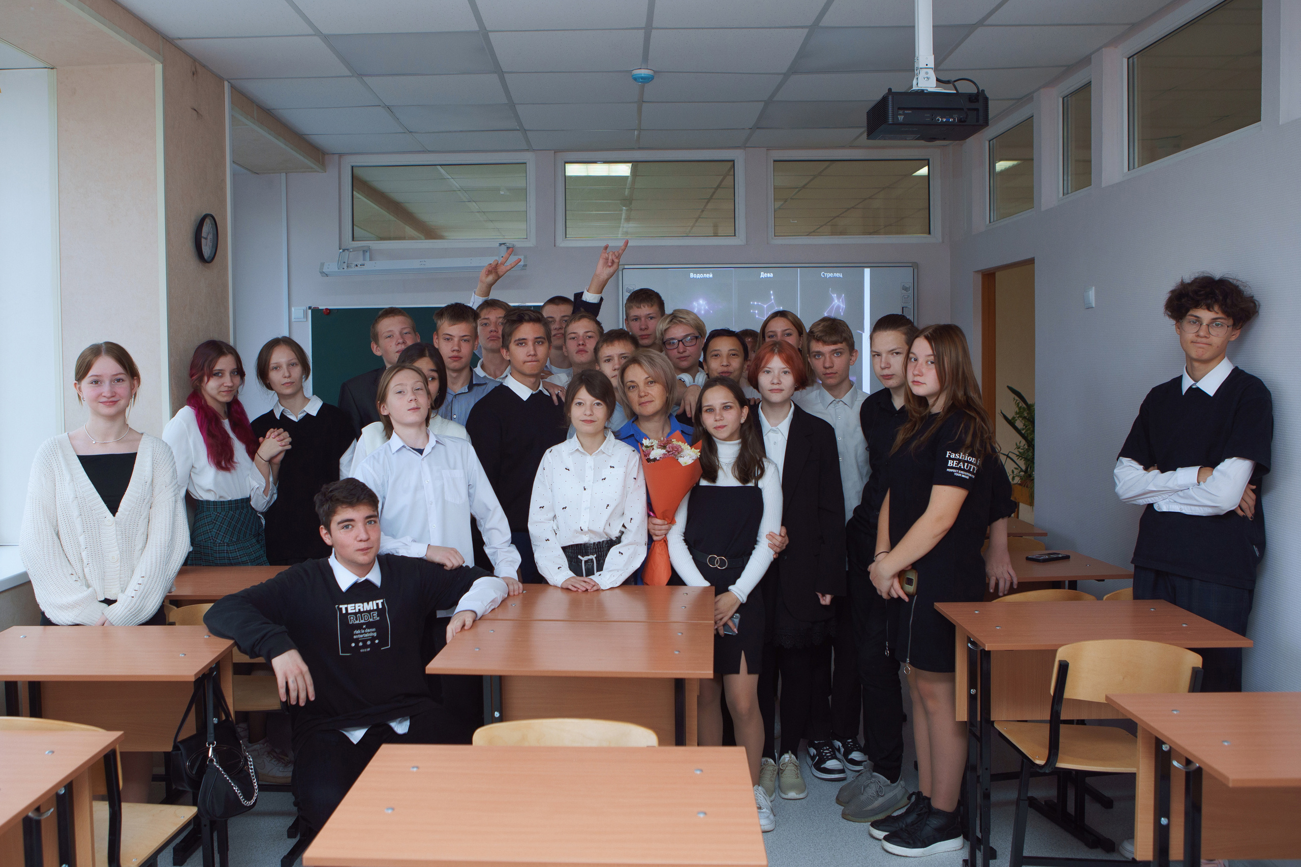 День Учителя в лицее 28. Фотомастерская Воробьевых