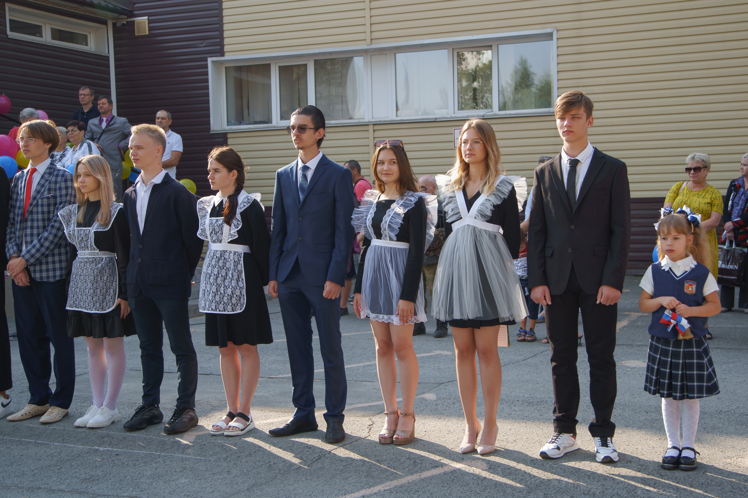 1 сентября. Лицей 28. Фотомастерская Воробьевых