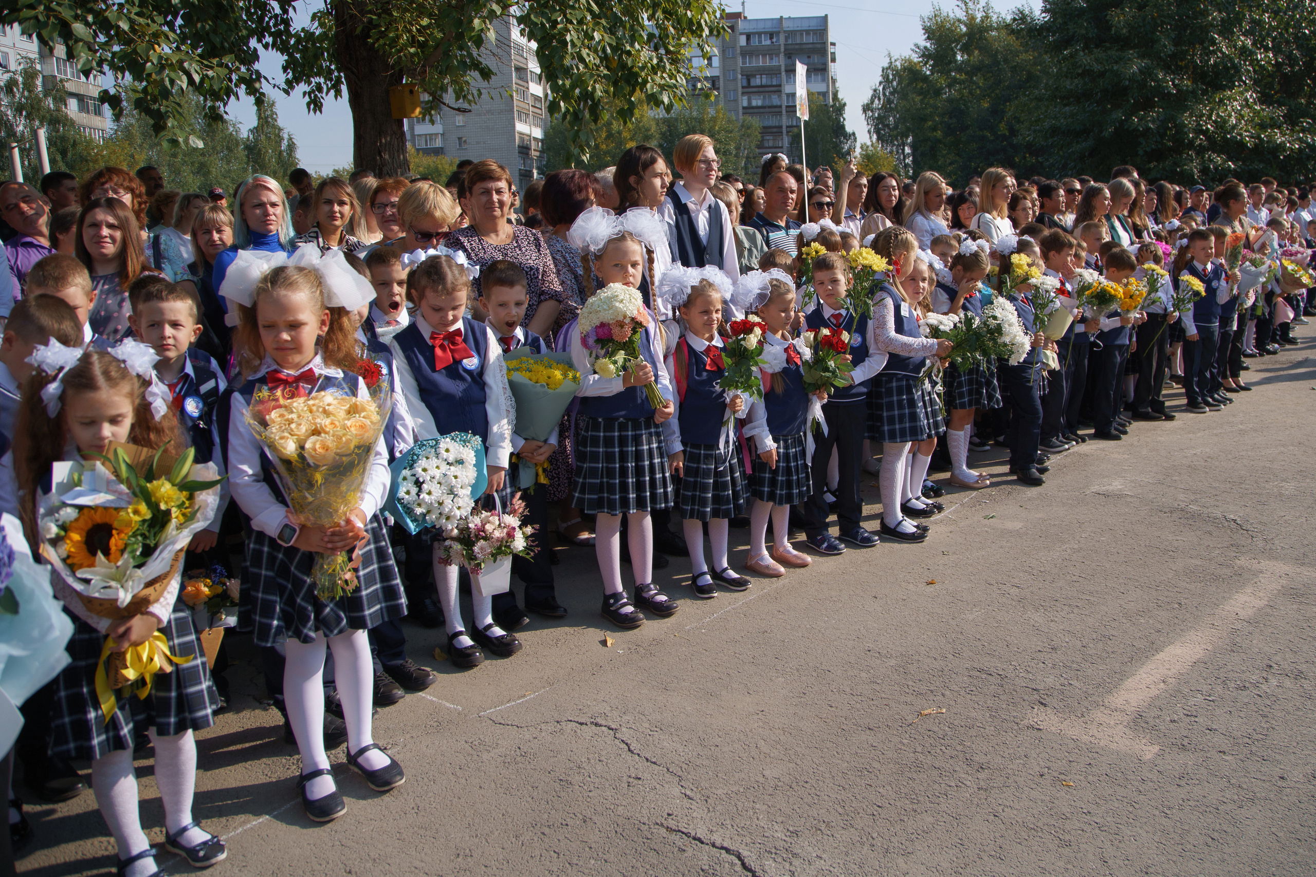 1 сентября. Лицей 28. Фотомастерская Воробьевых