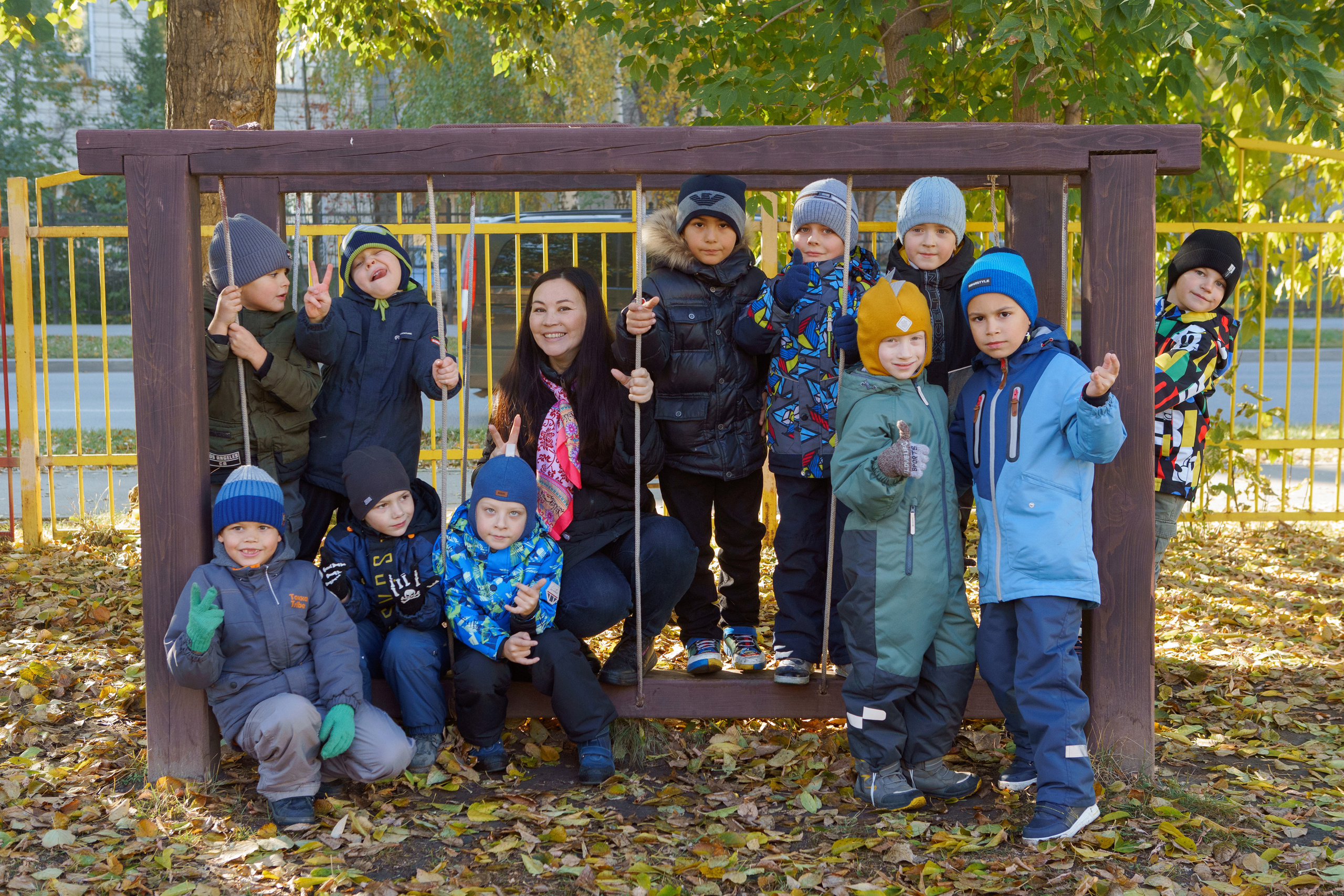 Уличная фотосессия в детском саду. Фотомастерская Воробьевых