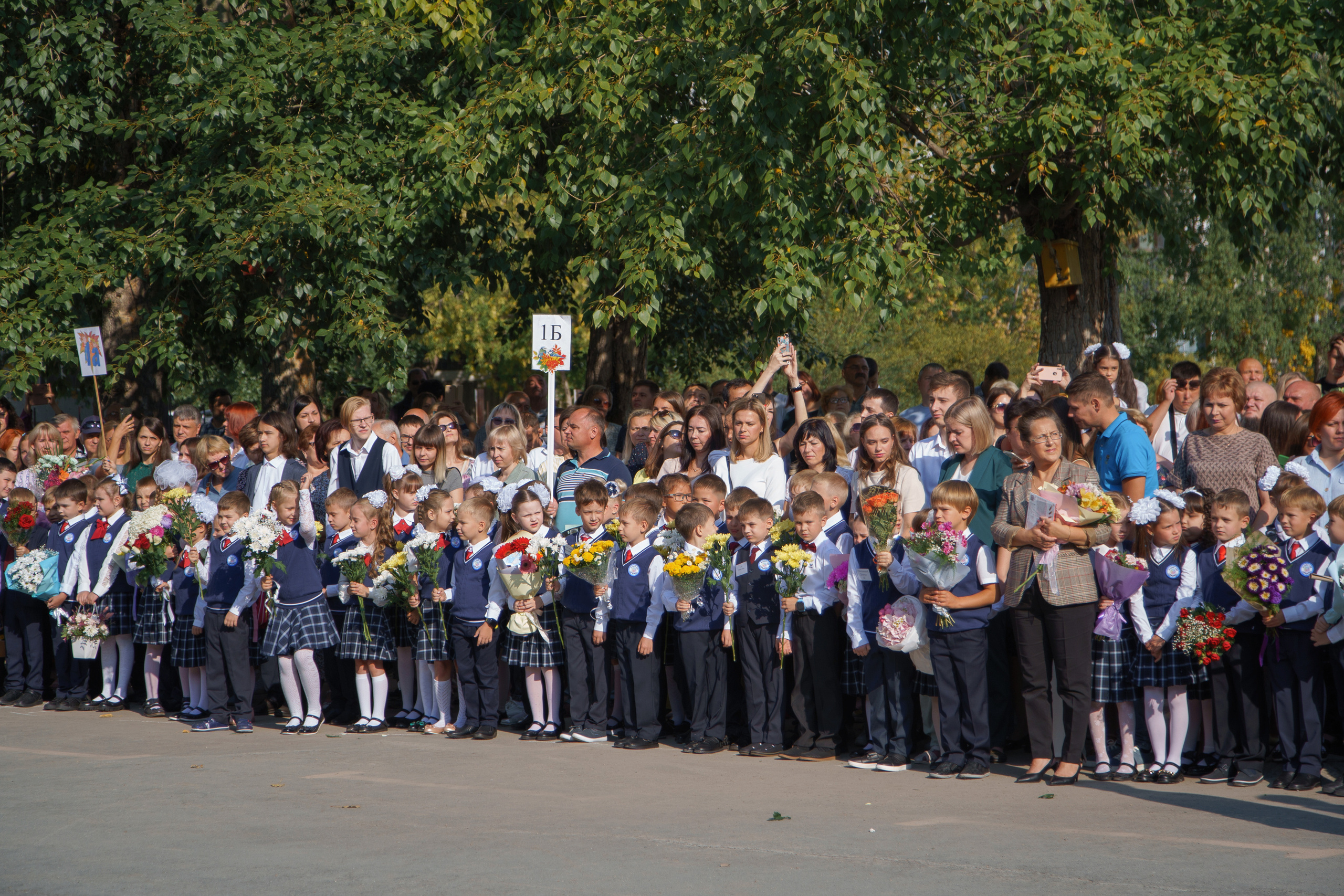1 сентября. Лицей 28. Фотомастерская Воробьевых