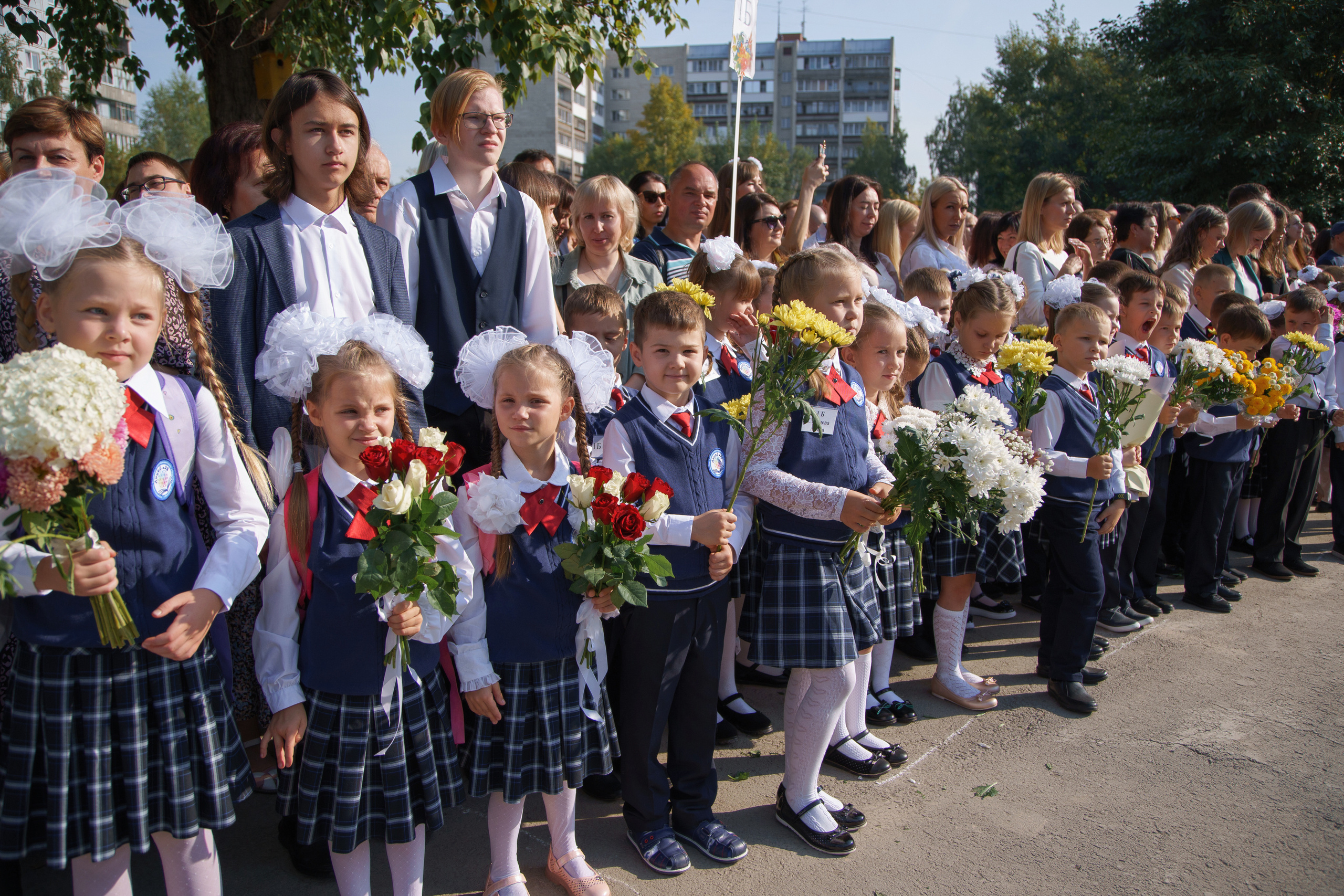 1 сентября. Лицей 28. Фотомастерская Воробьевых