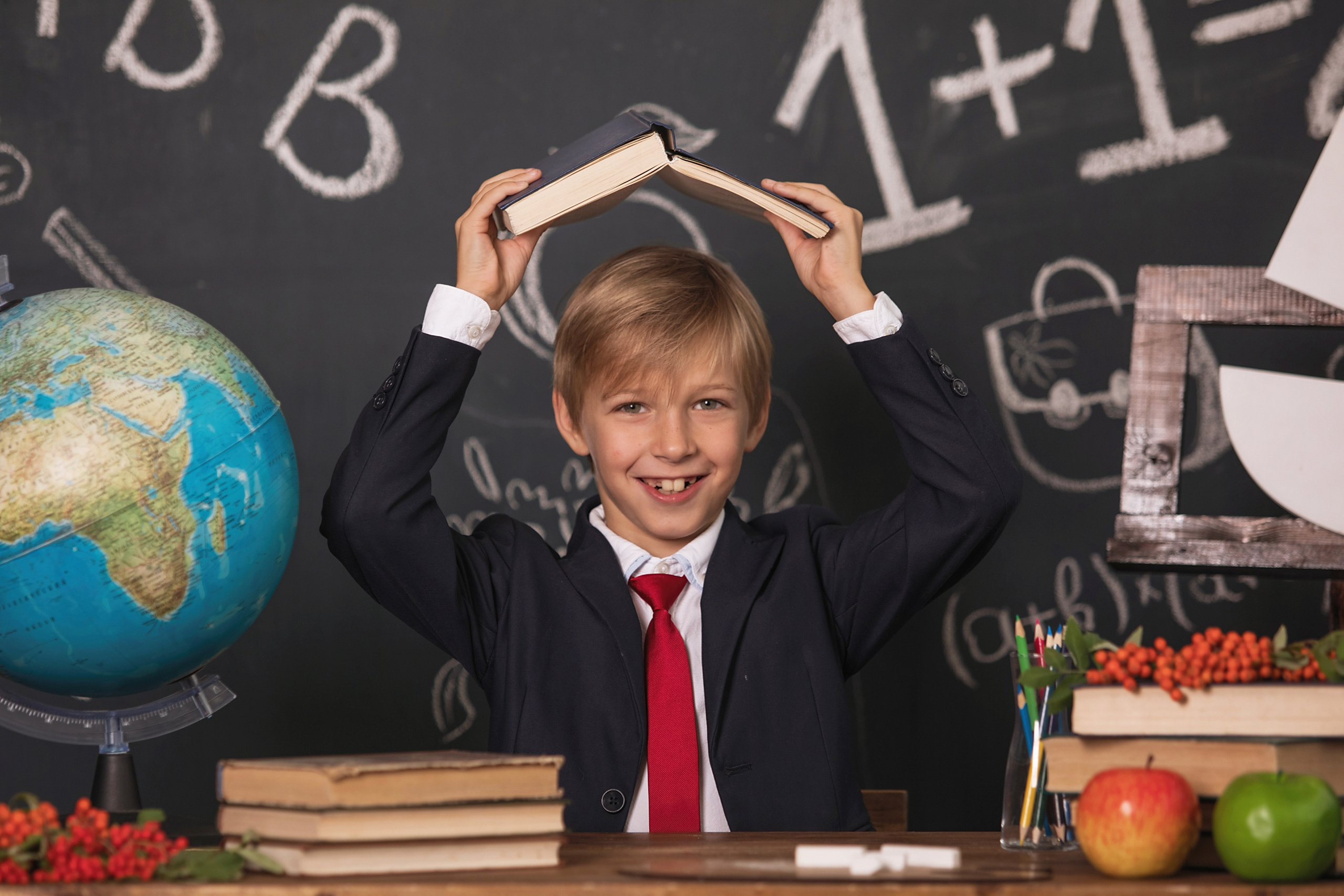 Фотосессия в студии к 1 сентября. Фотомастерская Воробьевых