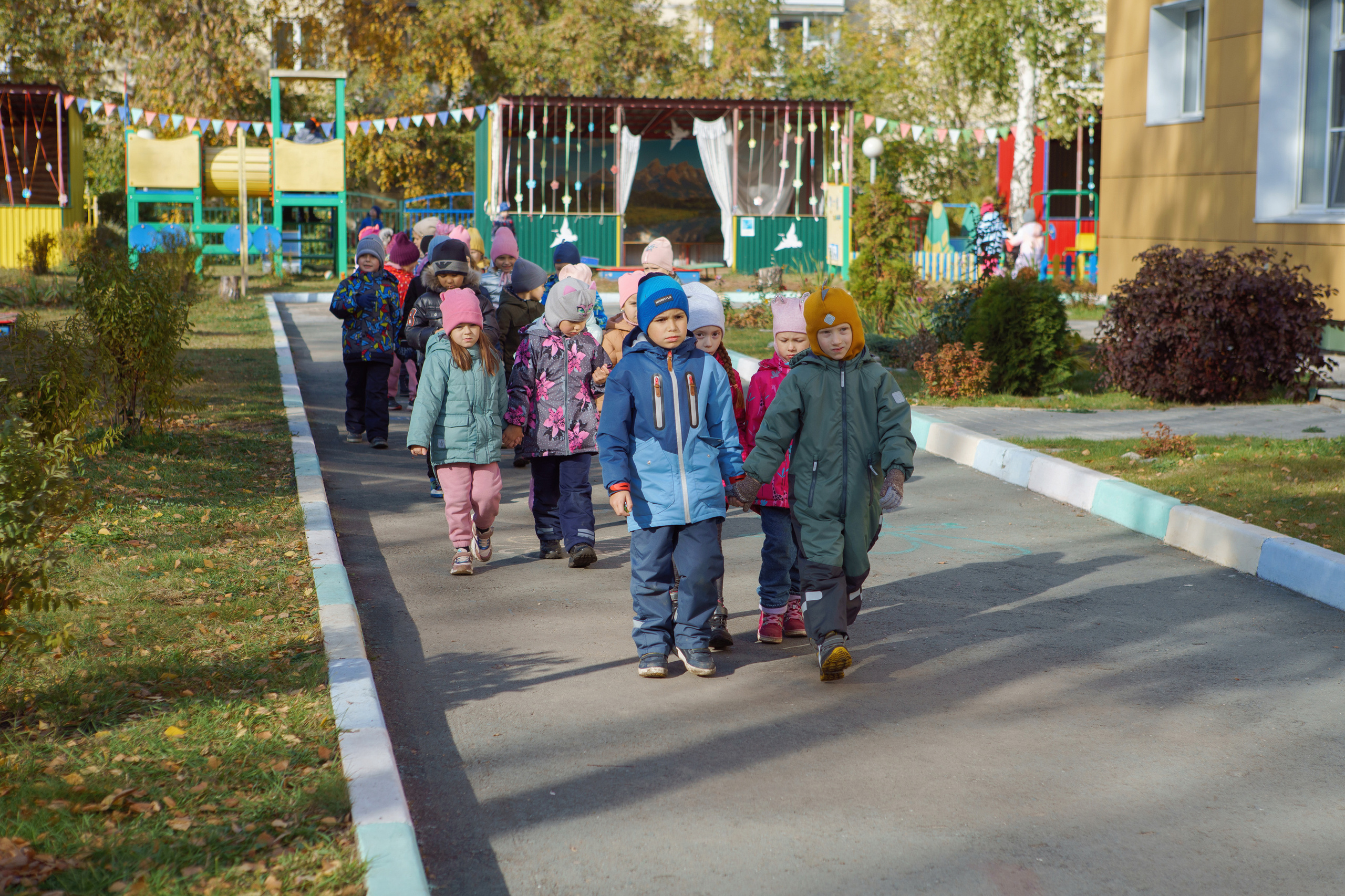 Уличная фотосессия в детском саду. Фотомастерская Воробьевых
