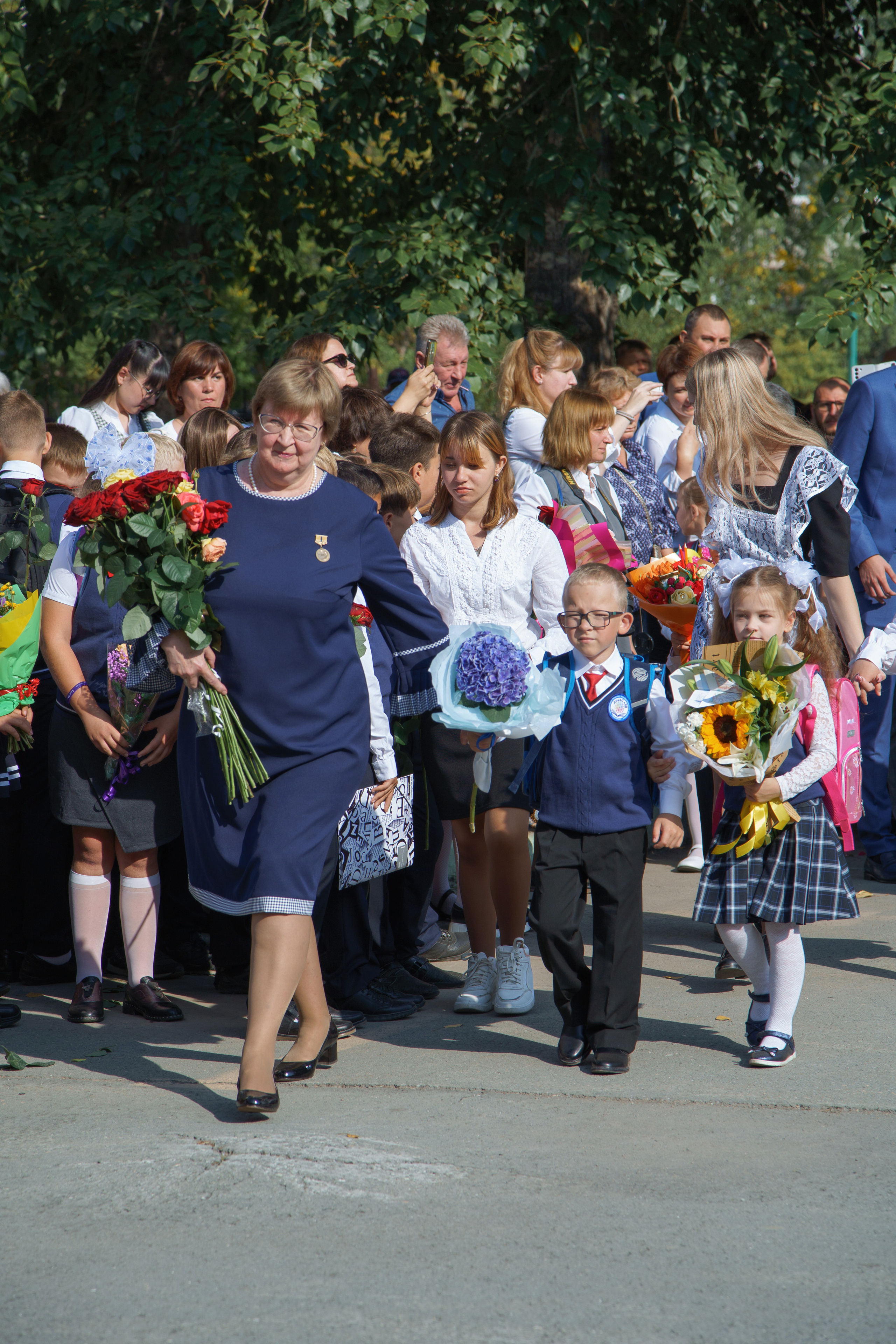 1 сентября. Лицей 28. Фотомастерская Воробьевых