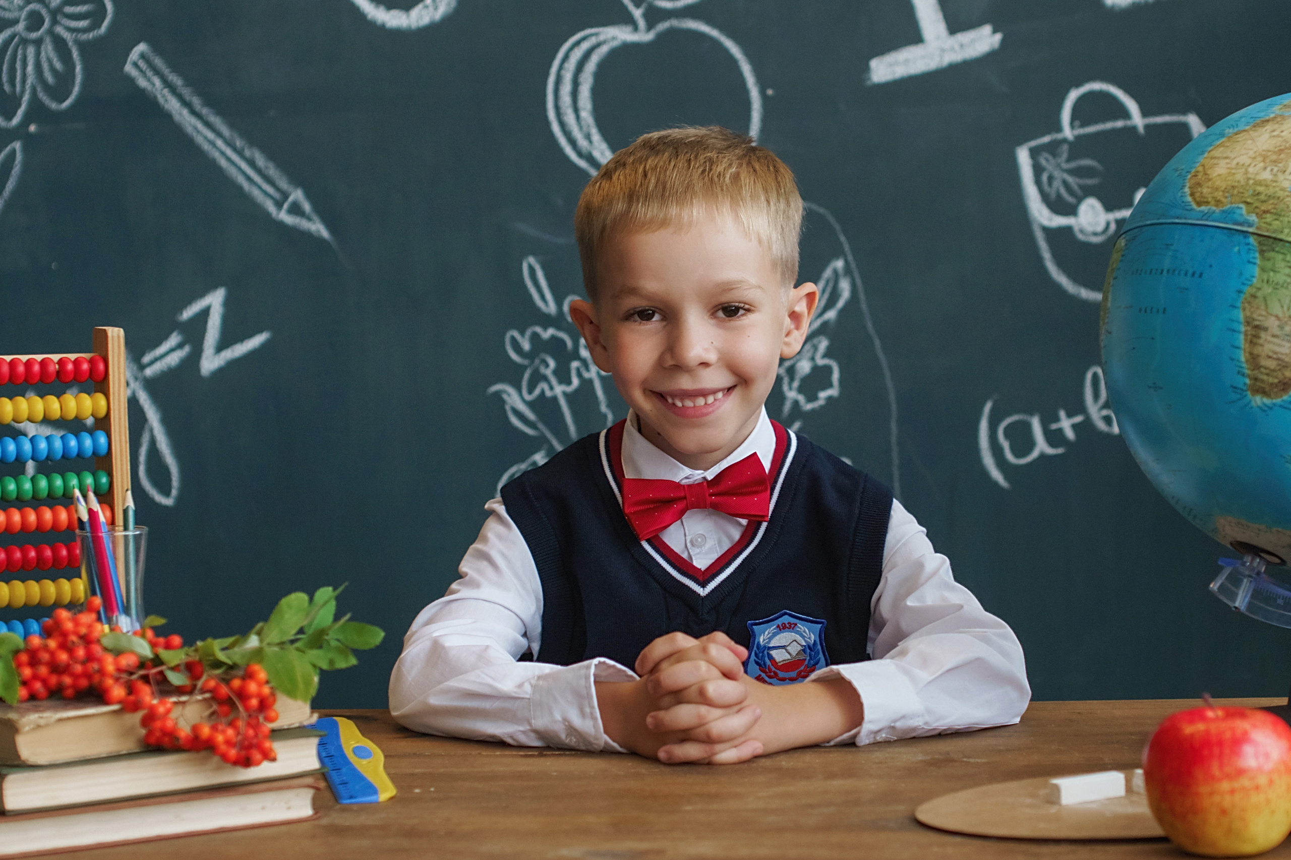 Фотосессия в студии к 1 сентября. Фотомастерская Воробьевых