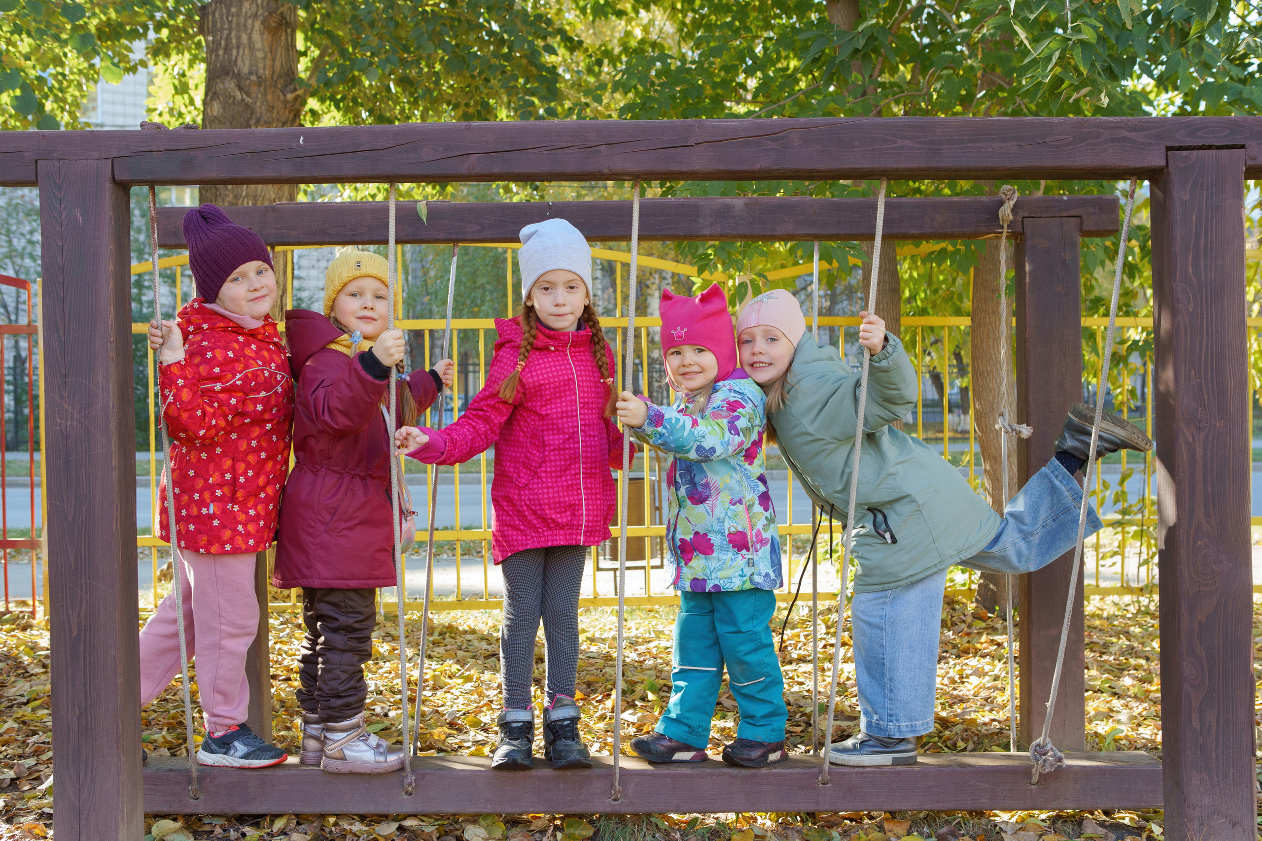 Уличная фотосессия в детском саду. Фотомастерская Воробьевых