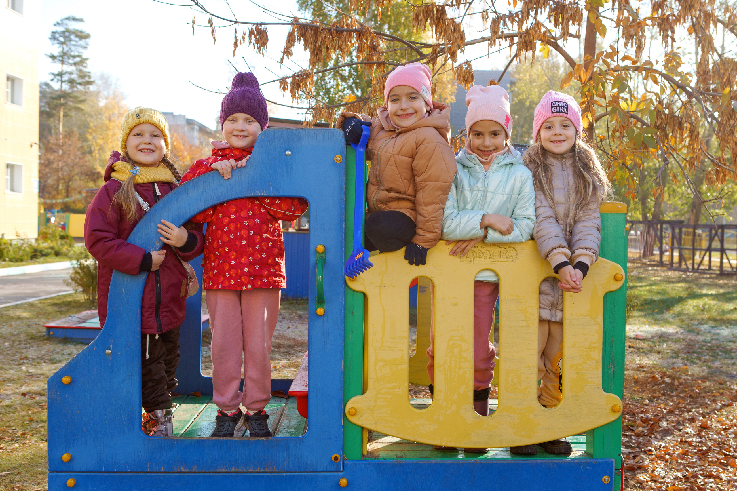 Уличная фотосессия в детском саду. Фотомастерская Воробьевых