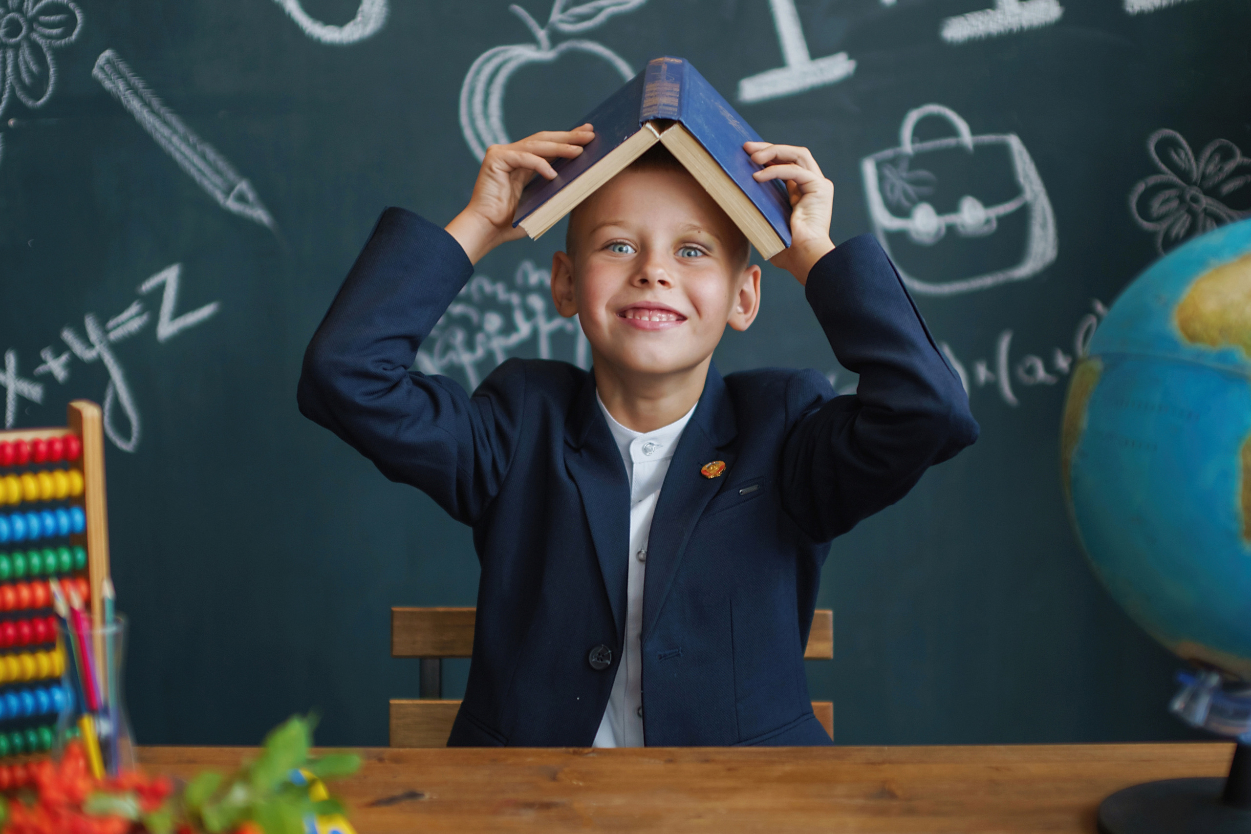 Фотосессия в студии к 1 сентября. Фотомастерская Воробьевых