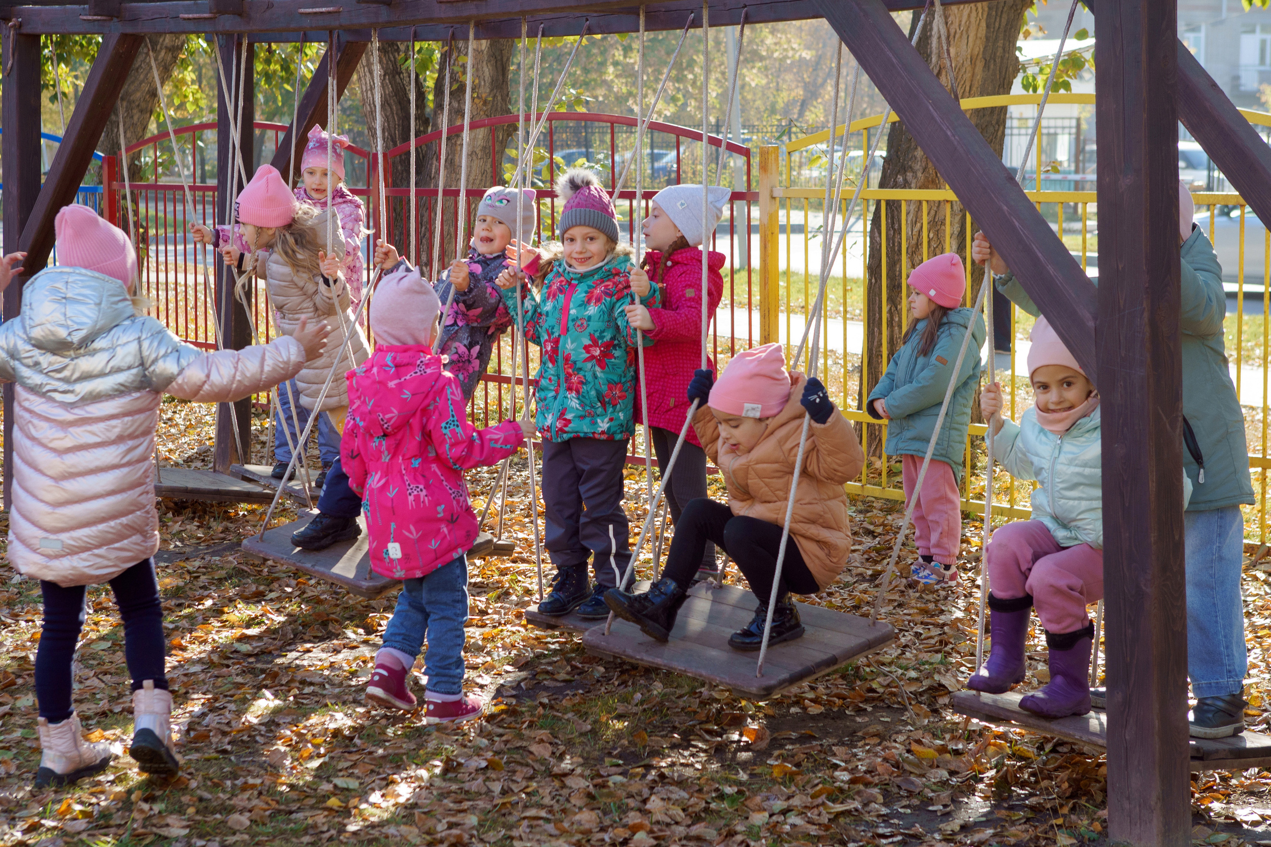 Уличная фотосессия в детском саду. Фотомастерская Воробьевых