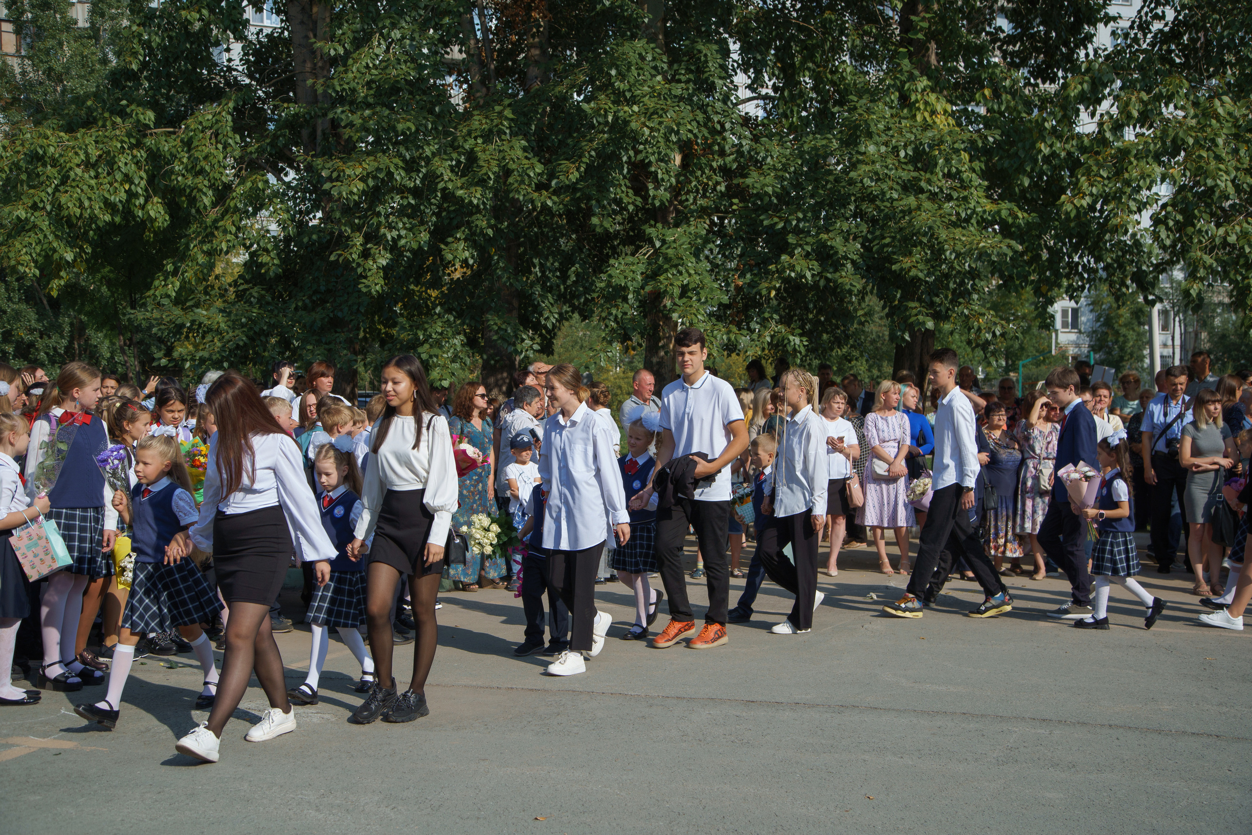 1 сентября. Лицей 28. Фотомастерская Воробьевых