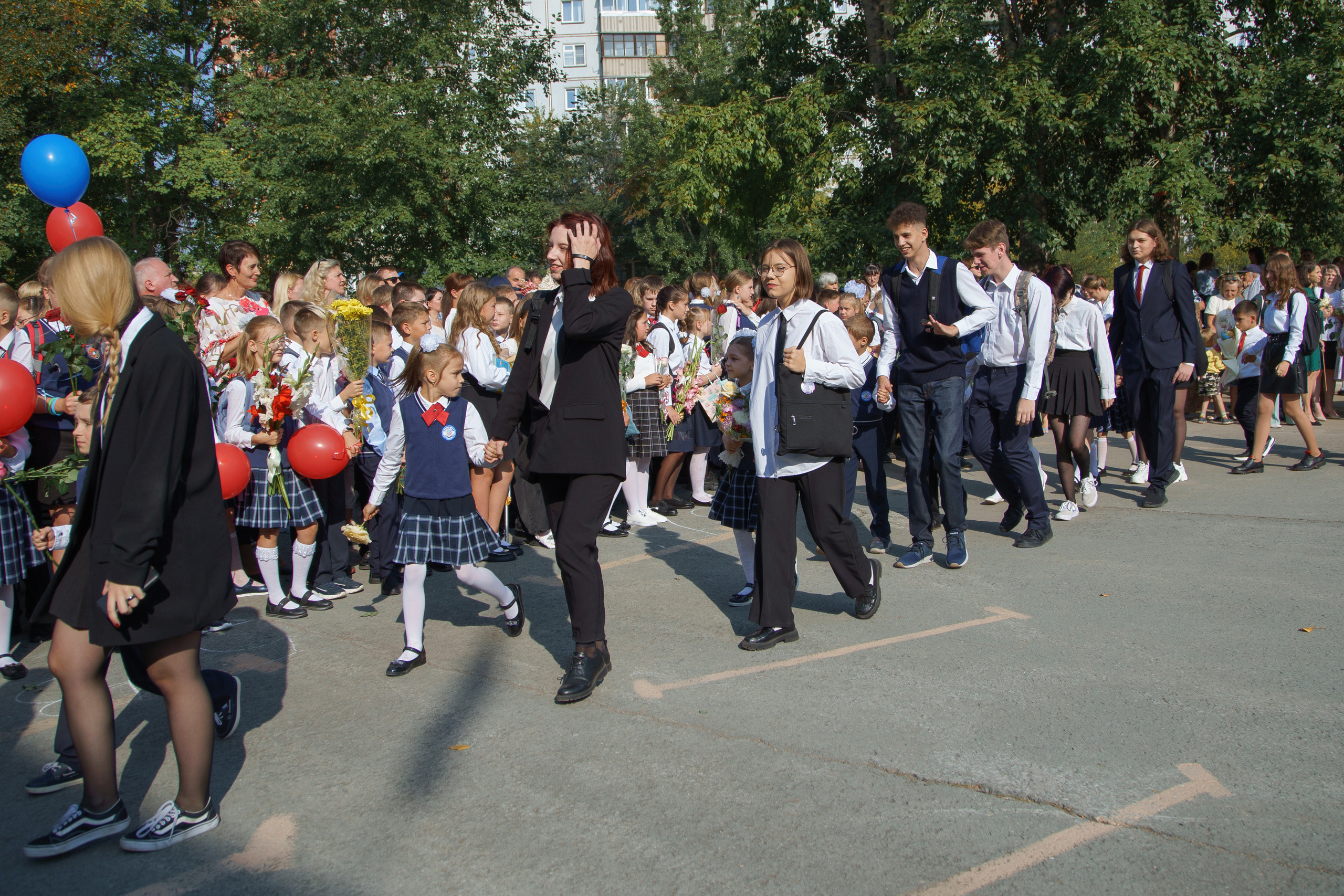 1 сентября. Лицей 28. Фотомастерская Воробьевых