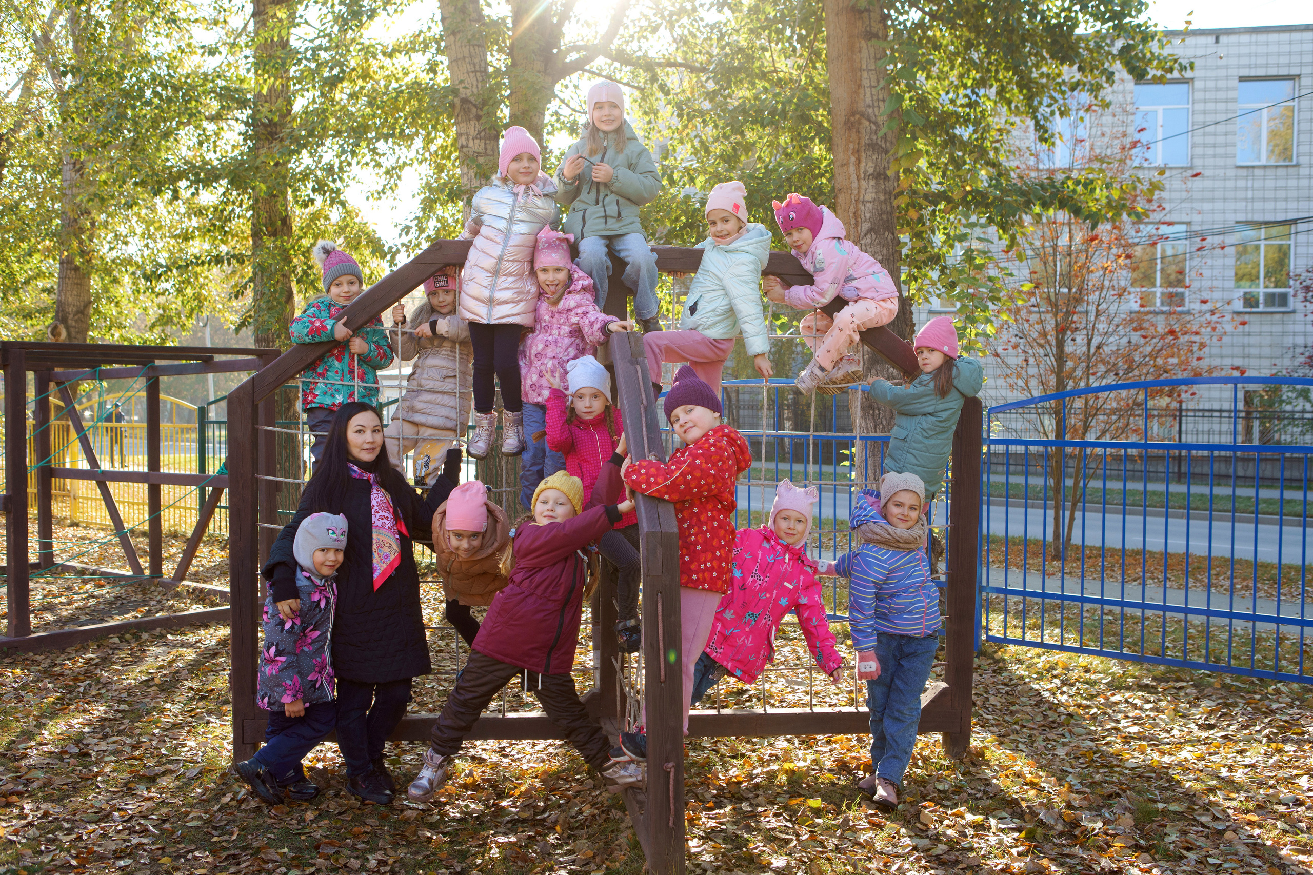 Уличная фотосессия в детском саду. Фотомастерская Воробьевых