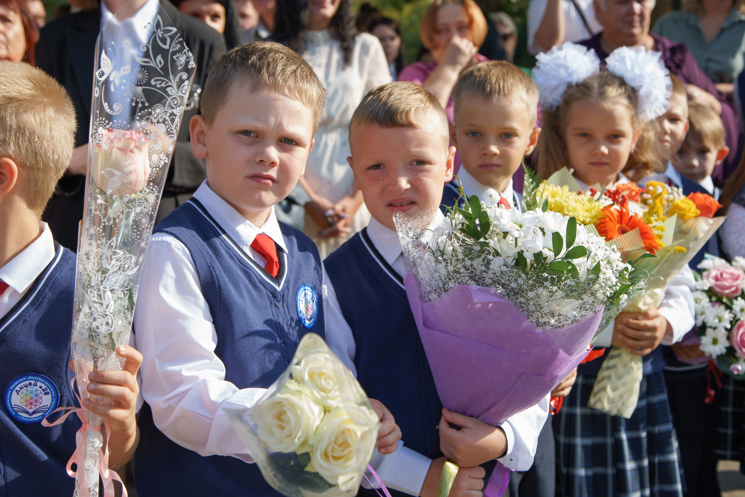 1 сентября. Лицей 28. Фотомастерская Воробьевых