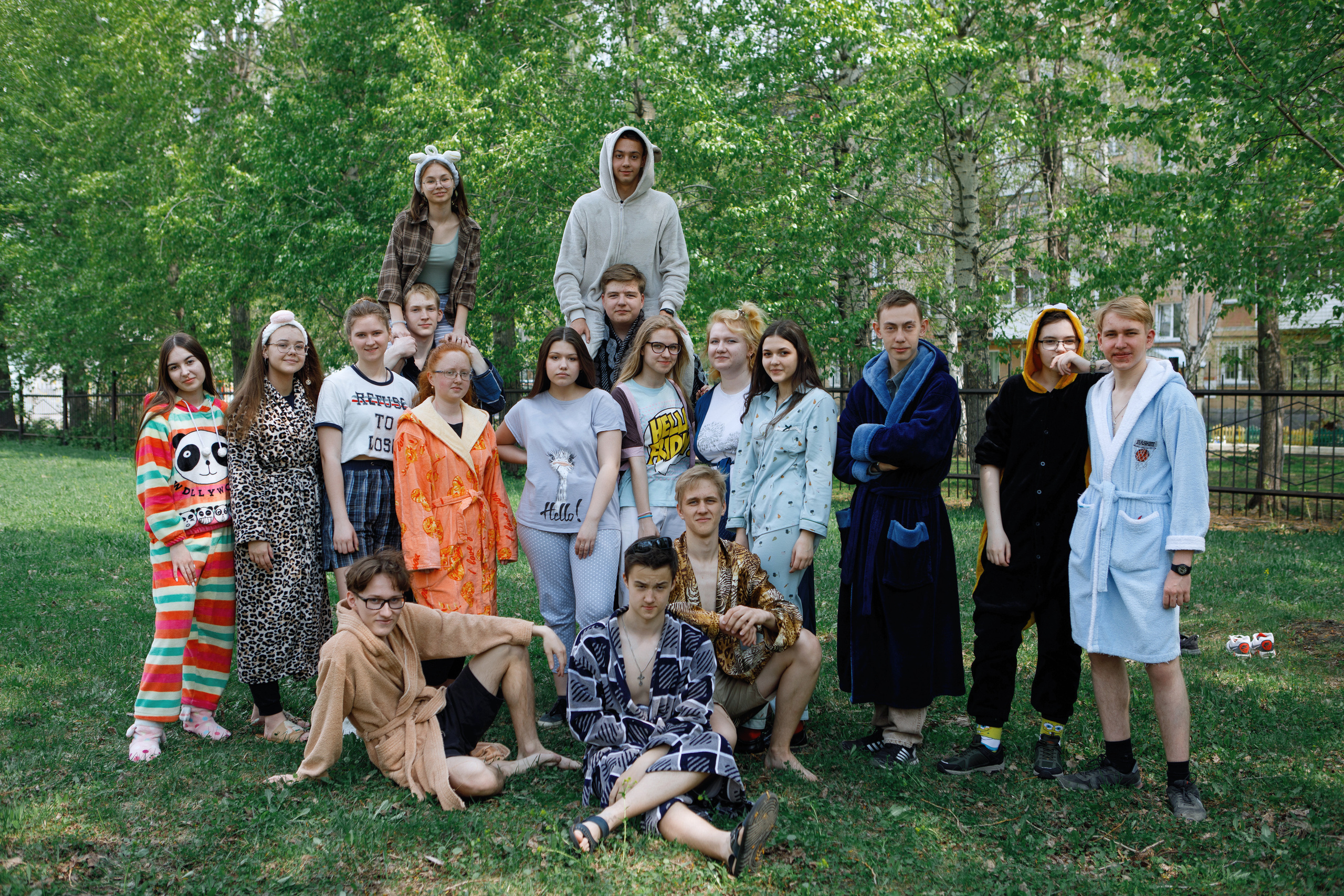 Фотосессия в стиле 90-х для выпускников. Фотомастерская Воробьевых