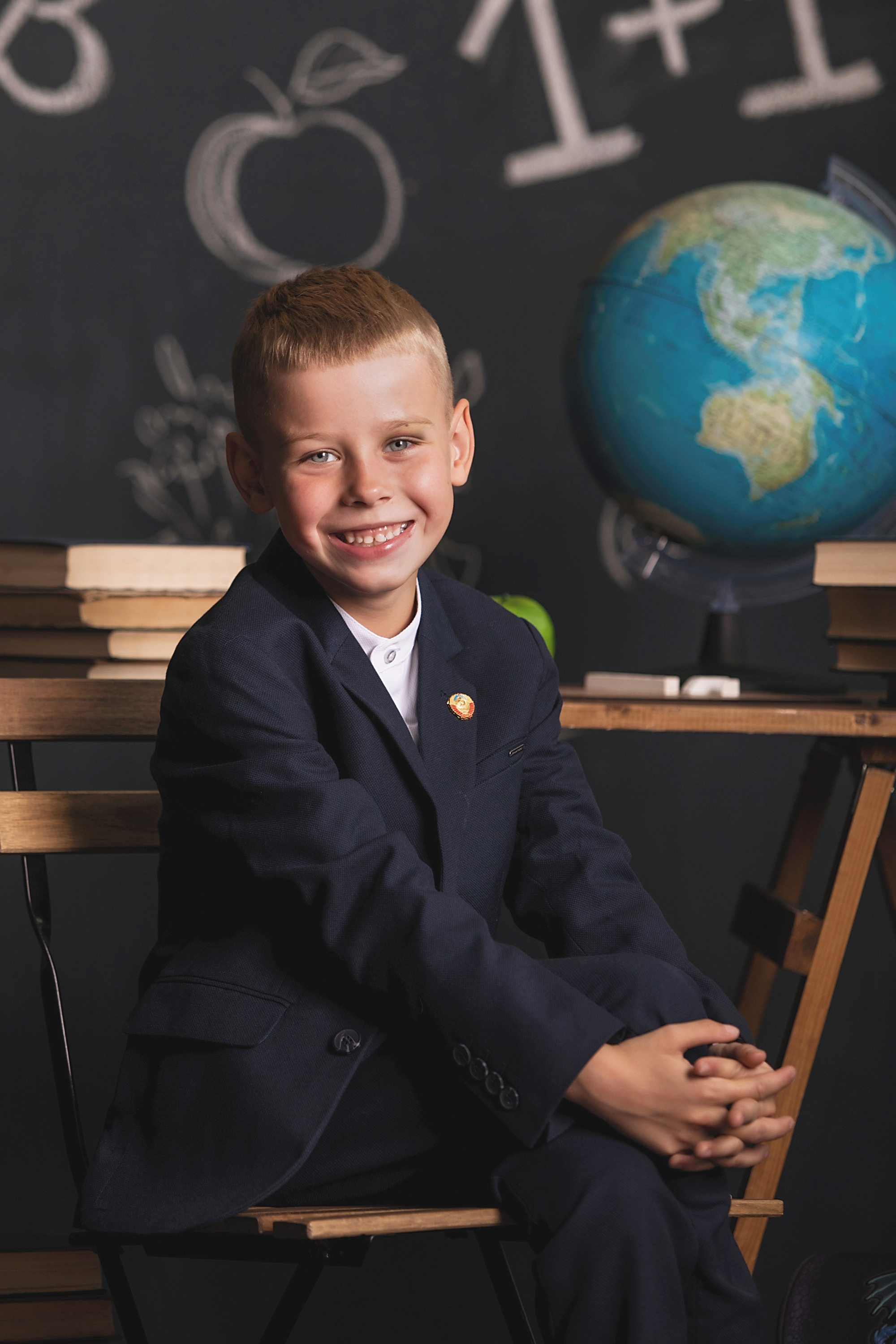 Фотосессия в студии к 1 сентября. Фотомастерская Воробьевых