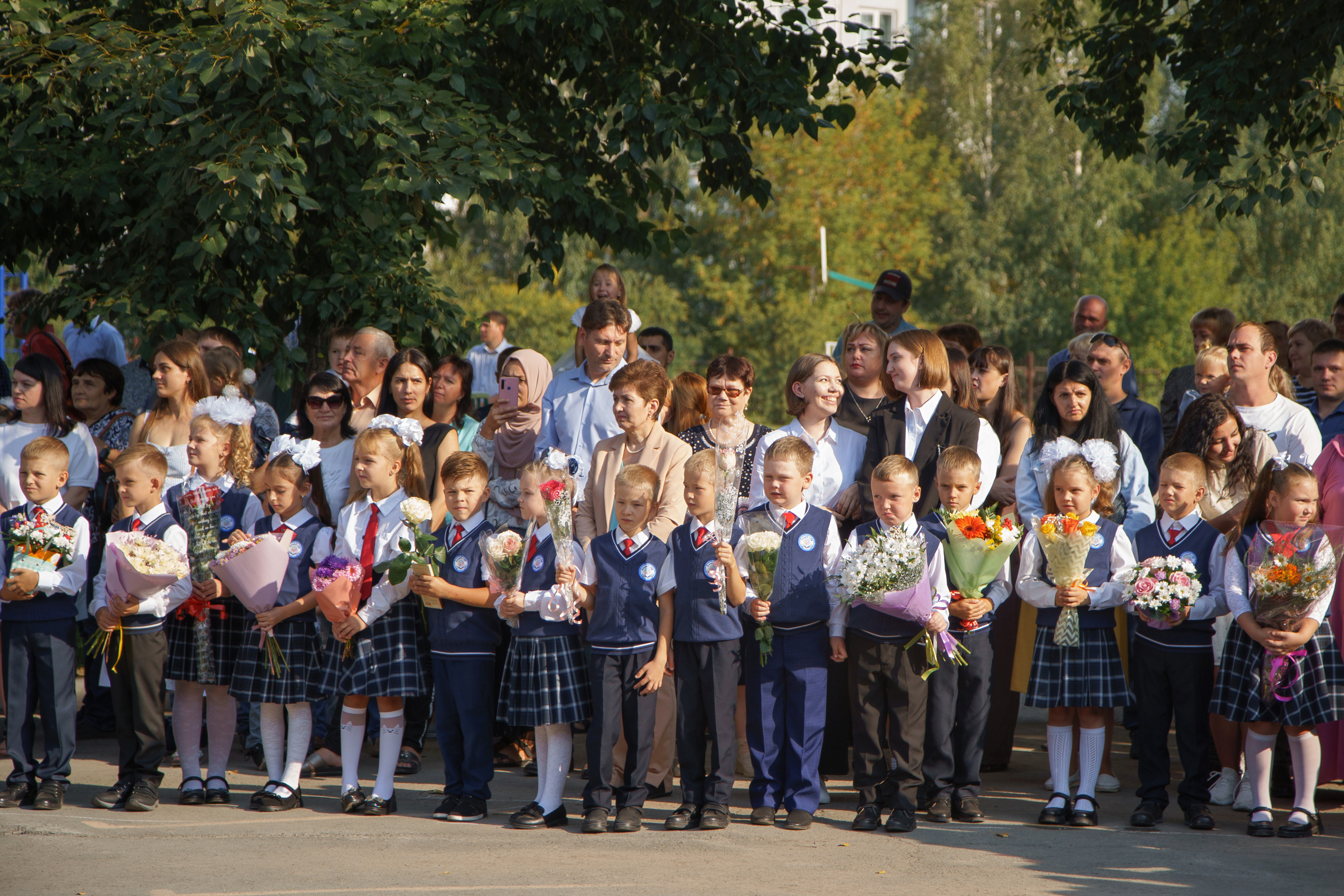 1 сентября. Лицей 28. Фотомастерская Воробьевых