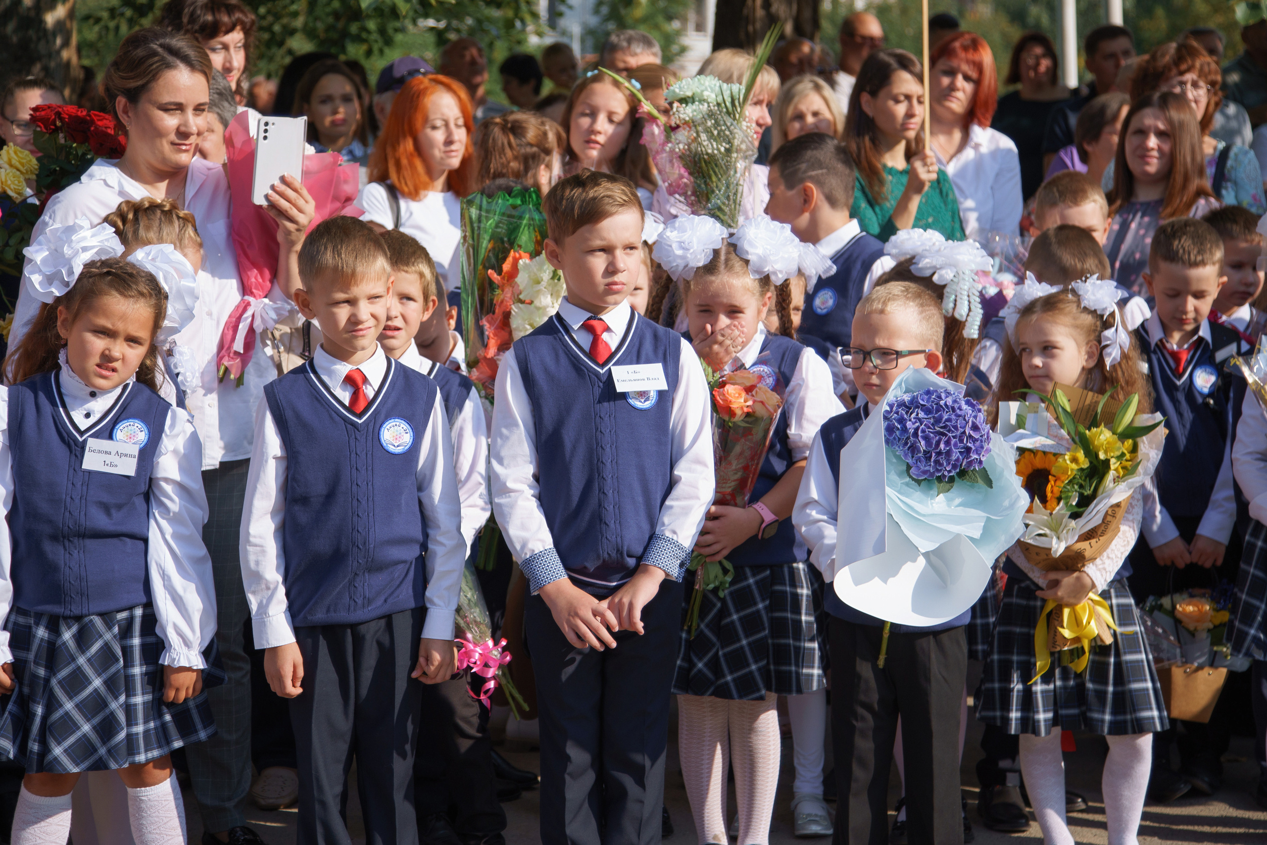 1 сентября. Лицей 28. Фотомастерская Воробьевых