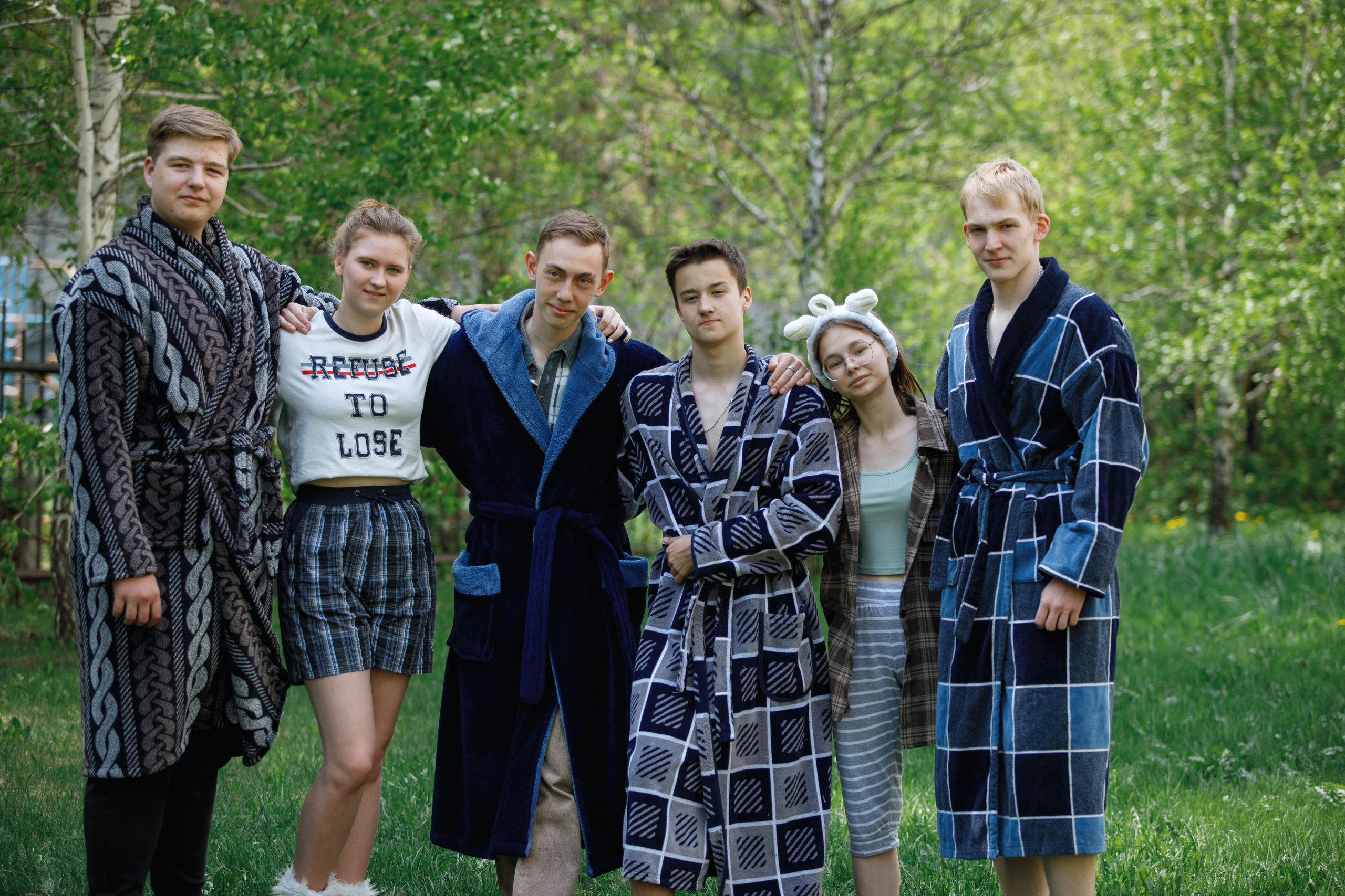 Фотосессия в стиле 90-х для выпускников. Фотомастерская Воробьевых